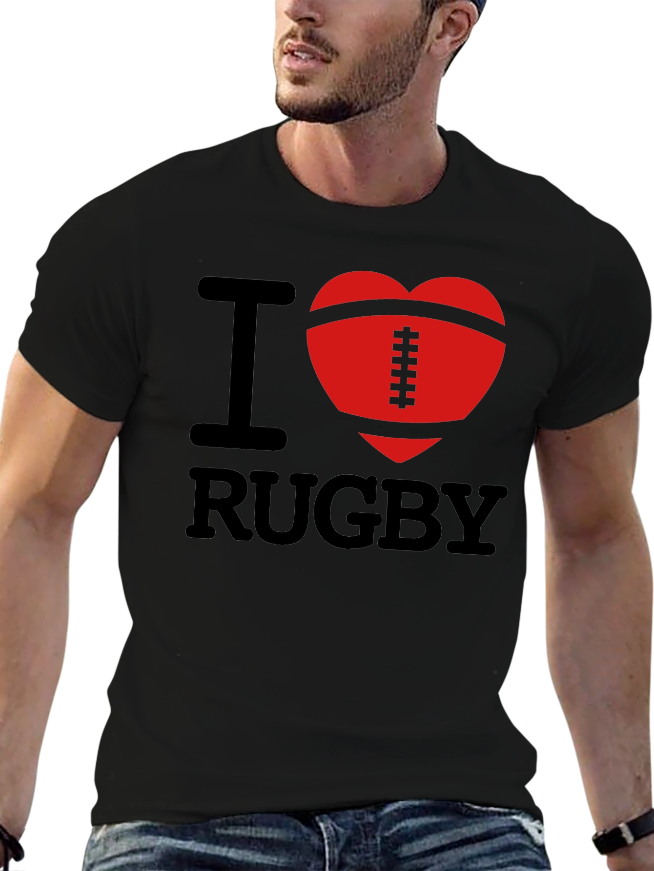 I Love Rugby T-Shirt
