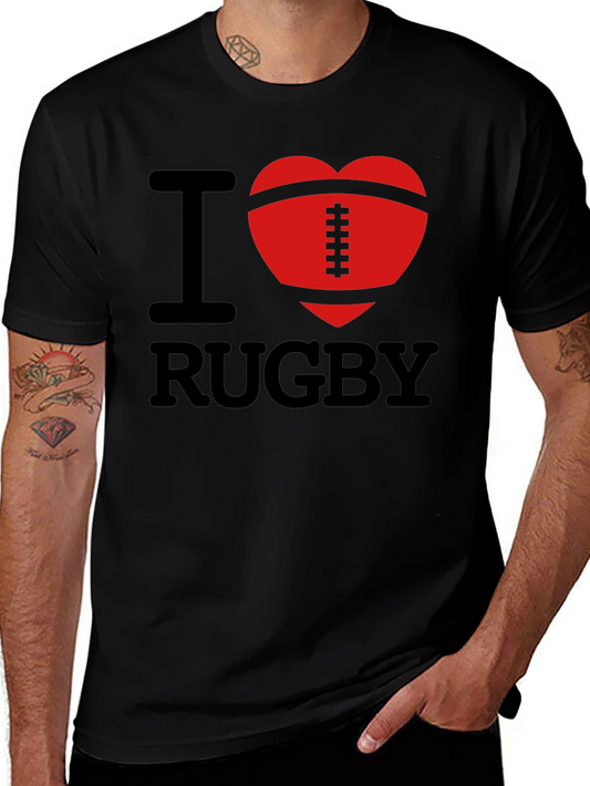 I Love Rugby T-Shirt