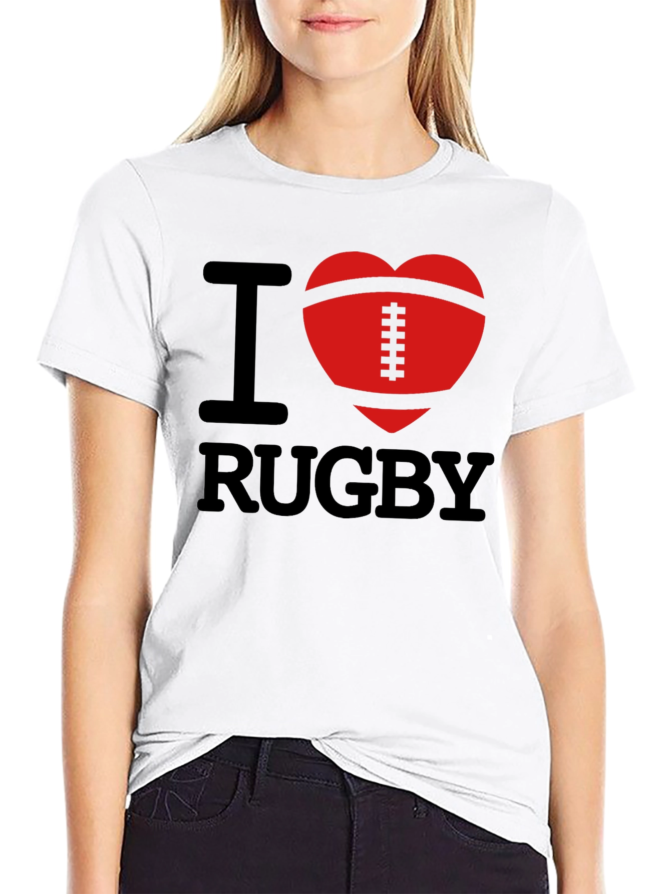 I Love Rugby T-Shirt