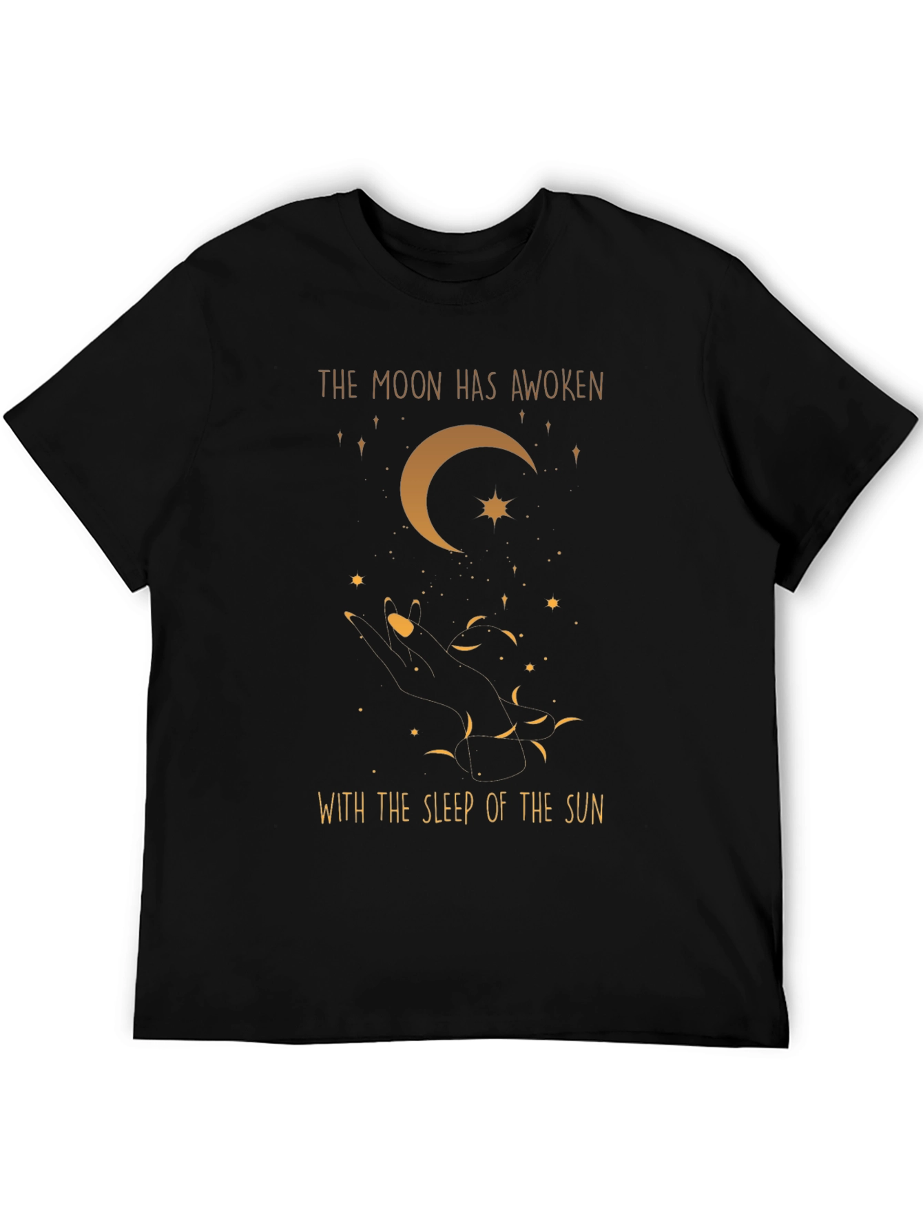 Celestial Moon Graphic T-Shirt