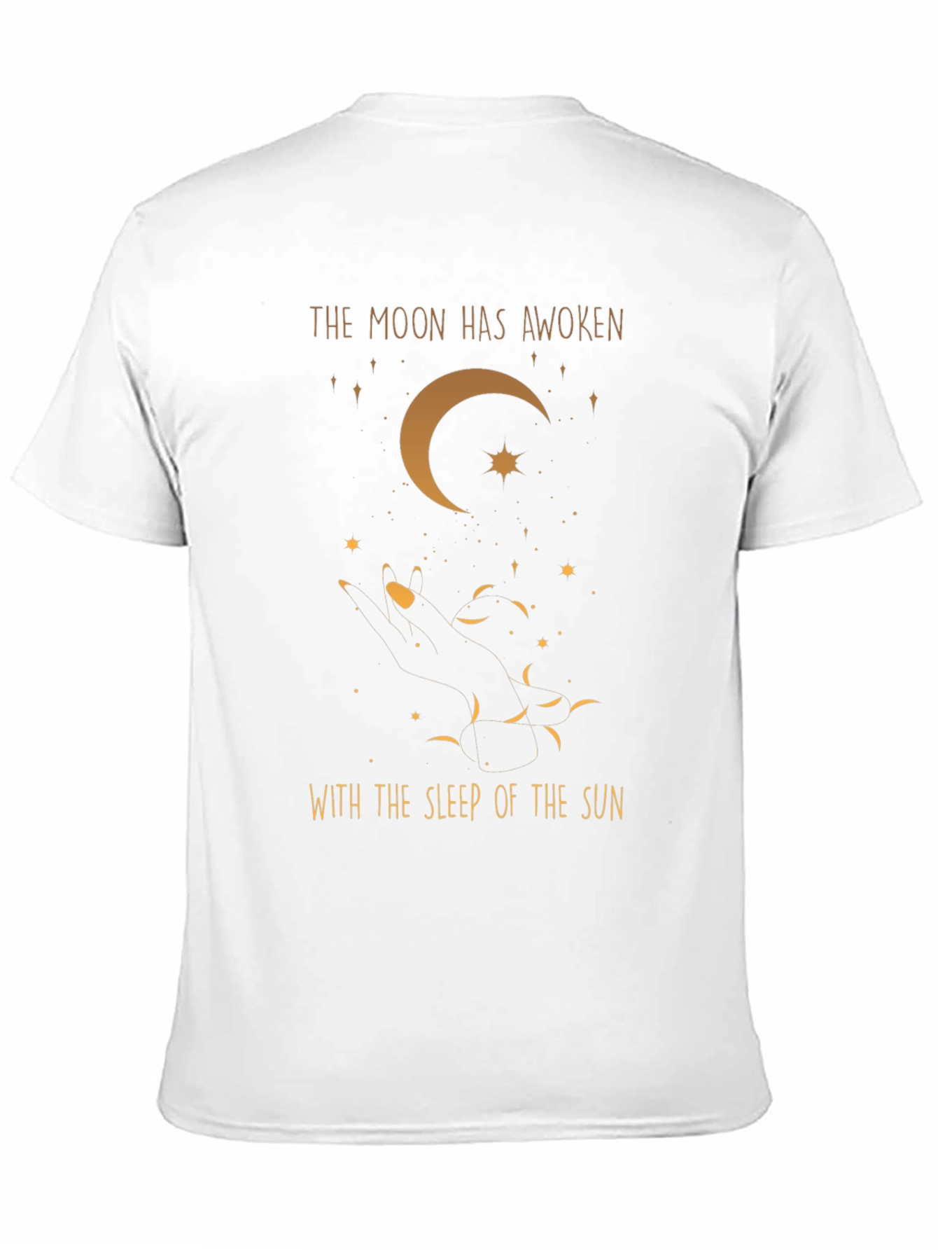 Celestial Moon Graphic T-Shirt