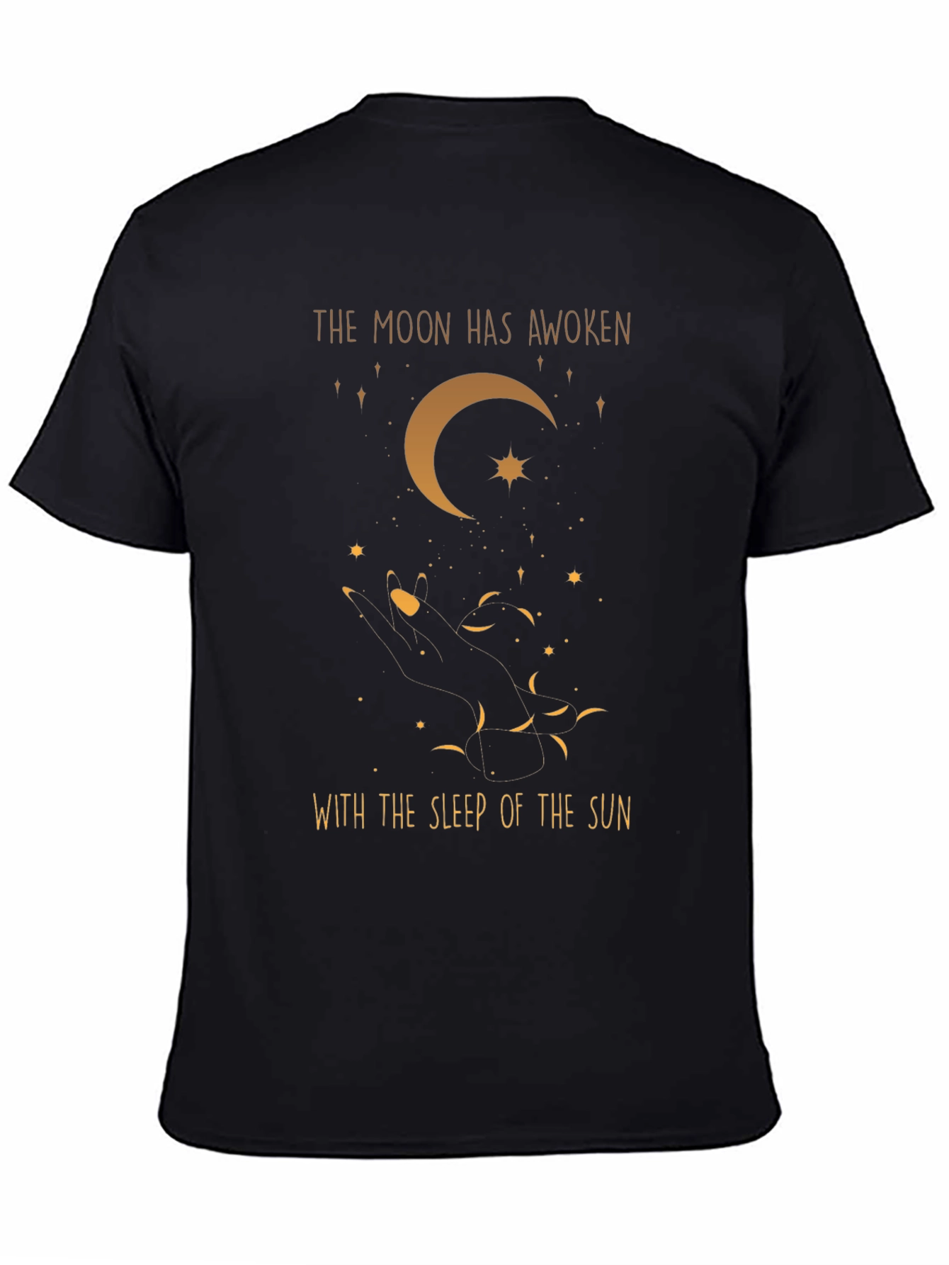 Celestial Moon Graphic T-Shirt