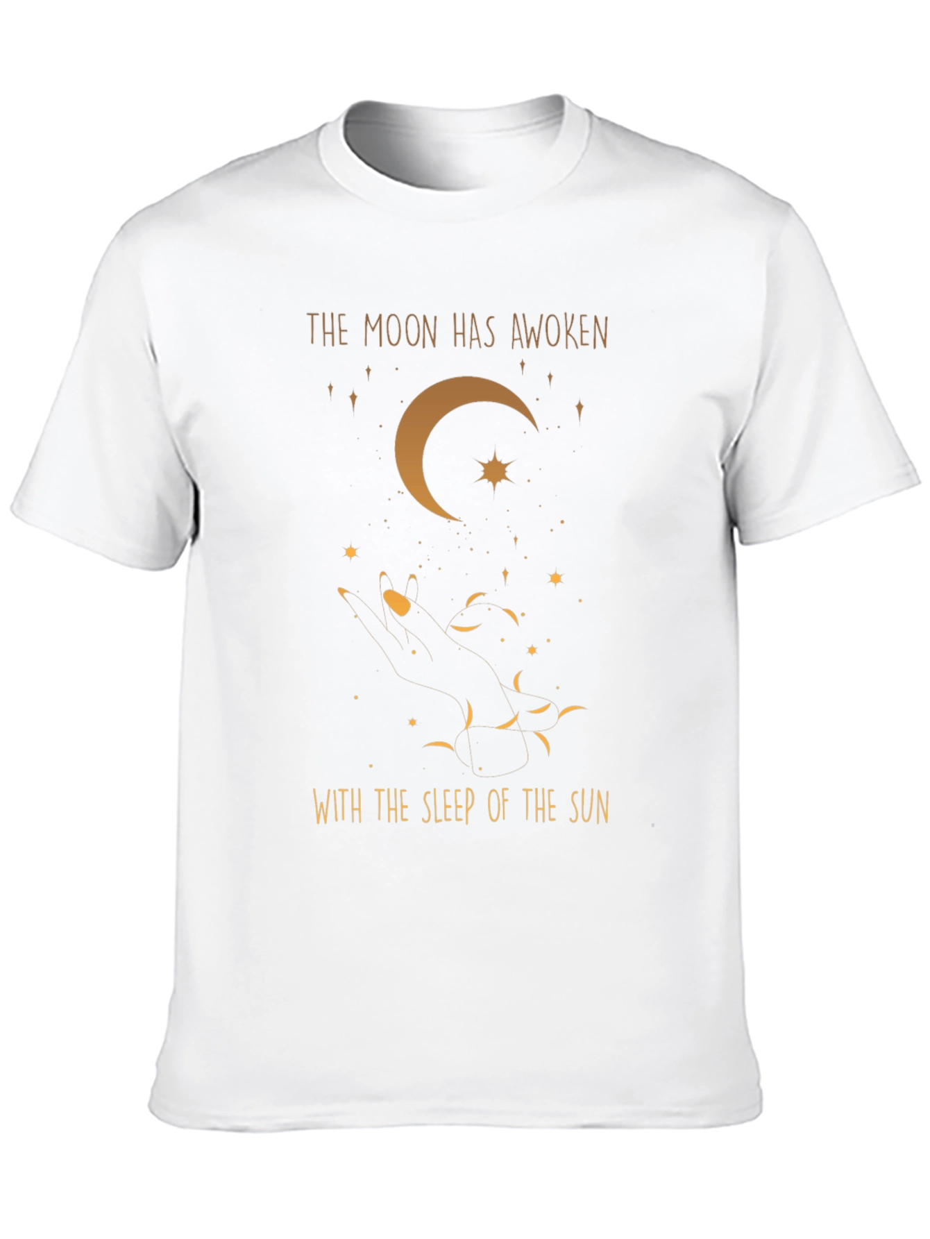 Celestial Moon Graphic T-Shirt