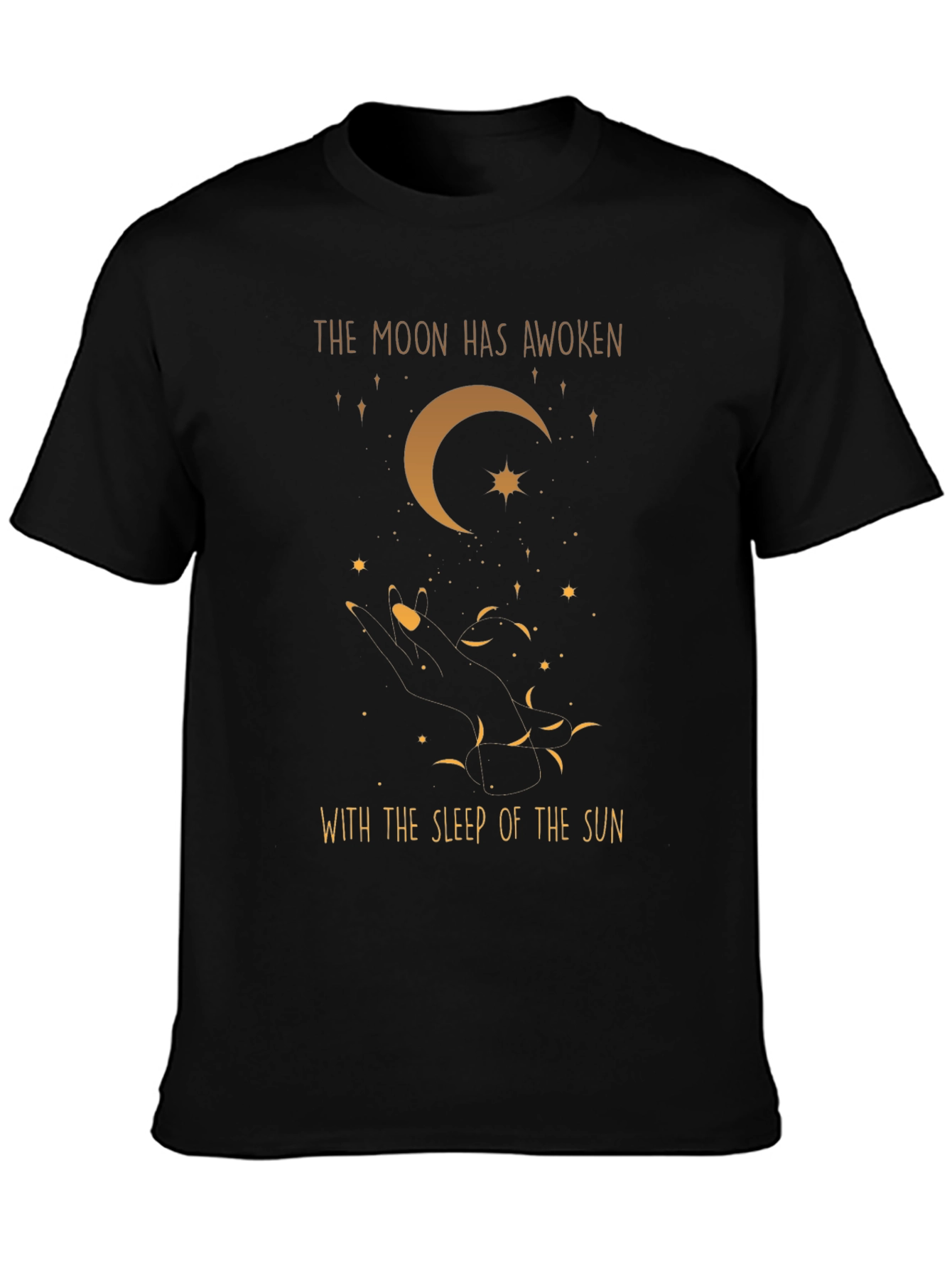 Celestial Moon Graphic T-Shirt