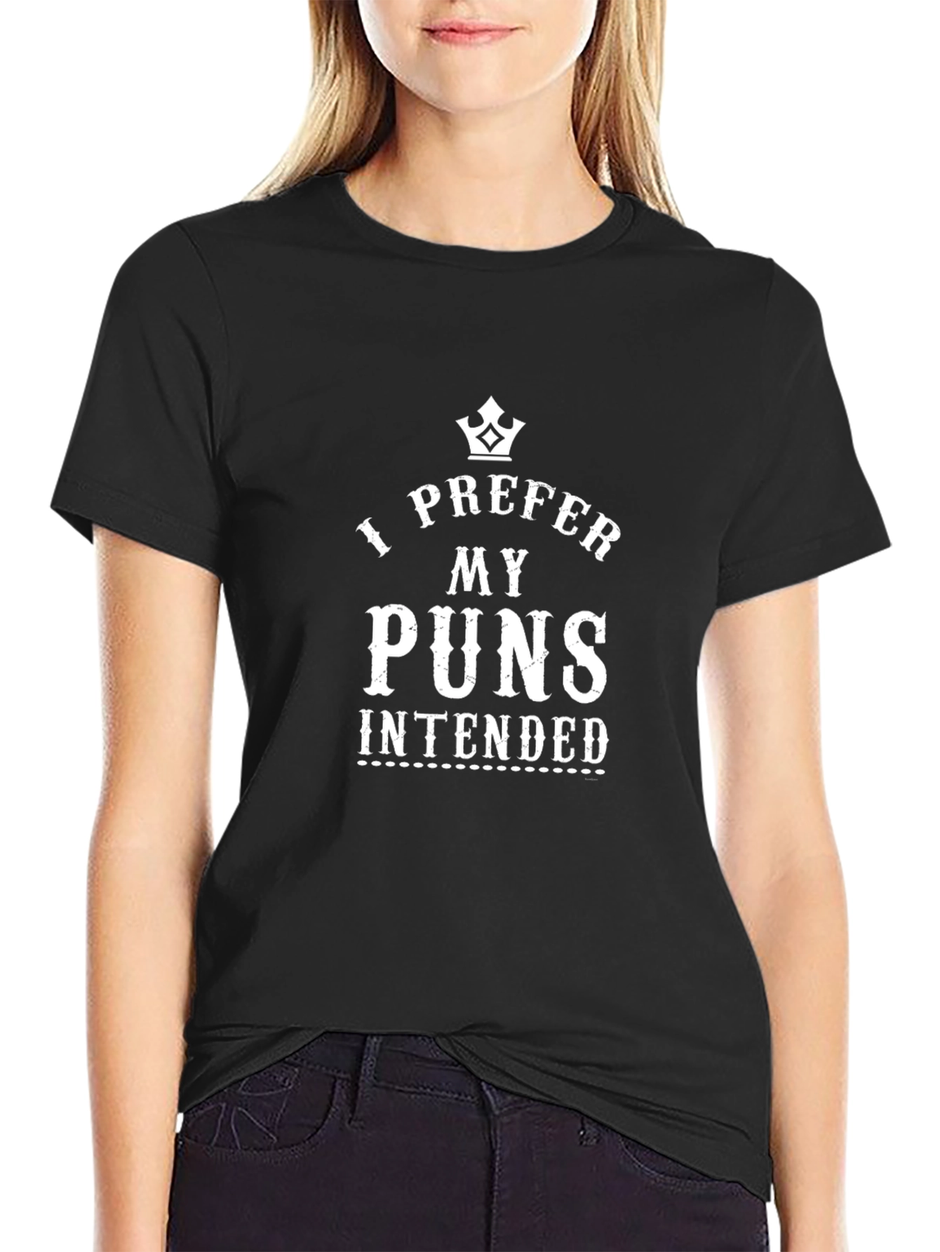 I Prefer My Puns Intended Graphic Tee