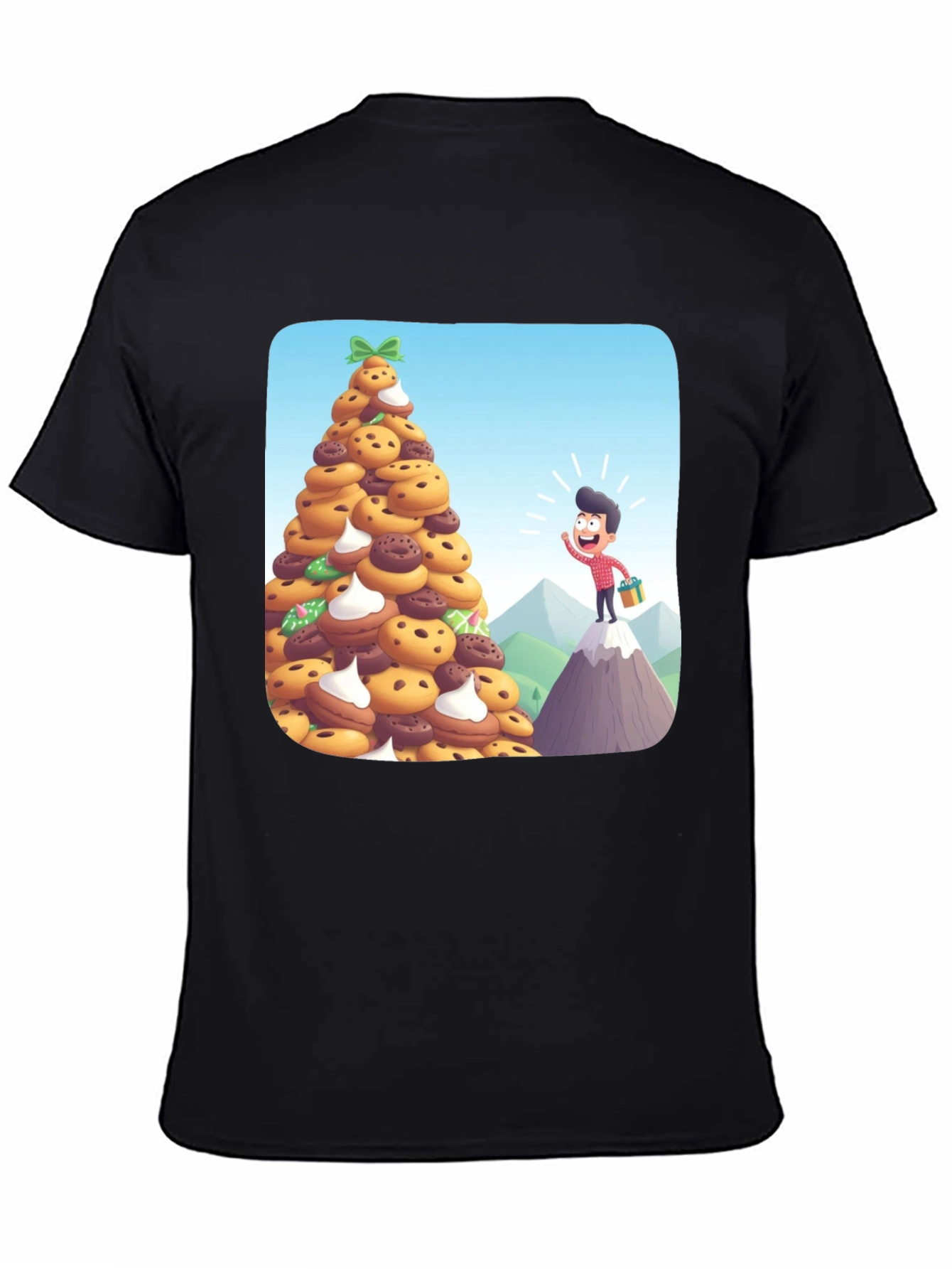 Cookie Christmas Tree Graphic Tee