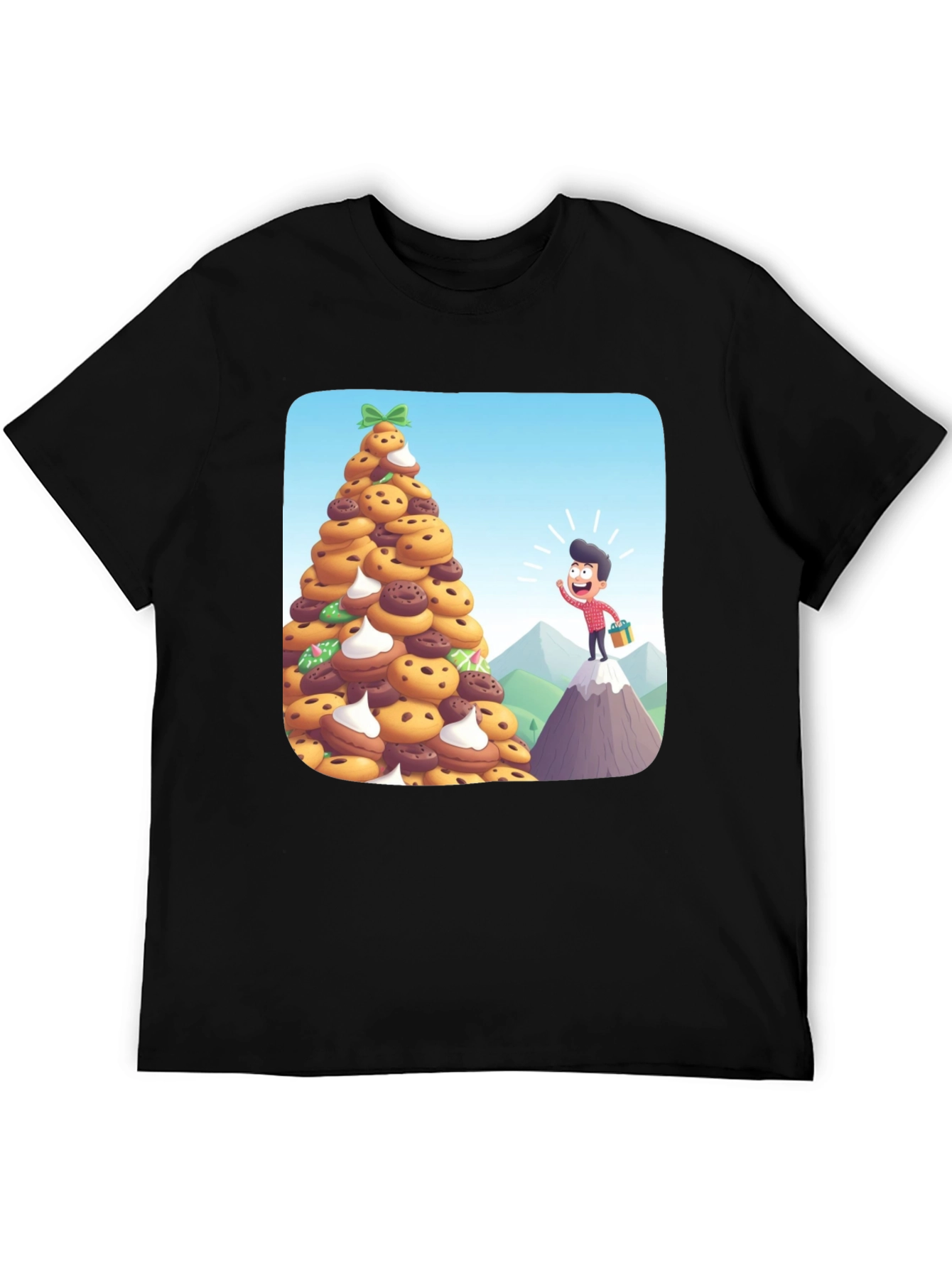 Cookie Christmas Tree Graphic Tee