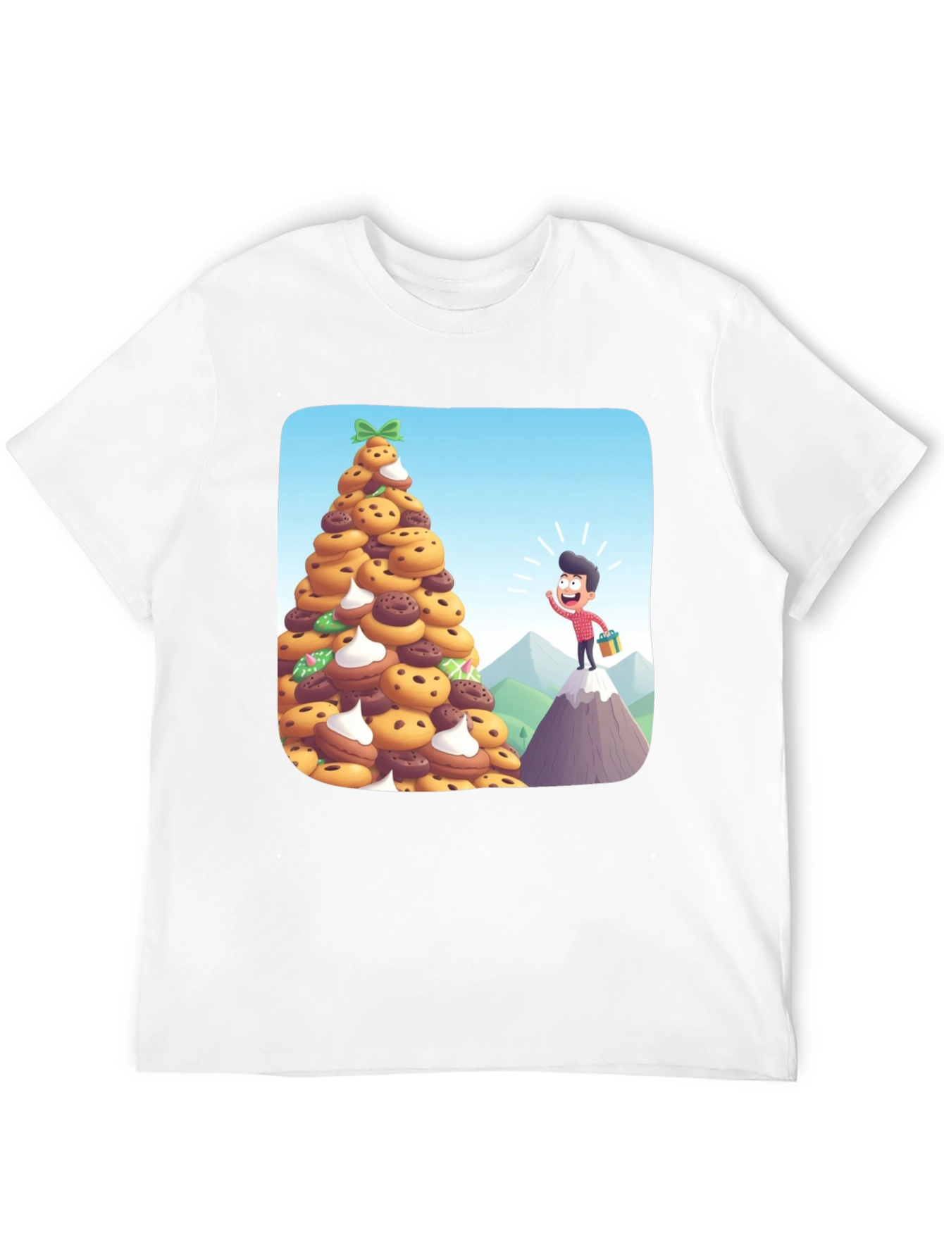 Cookie Christmas Tree Graphic Tee