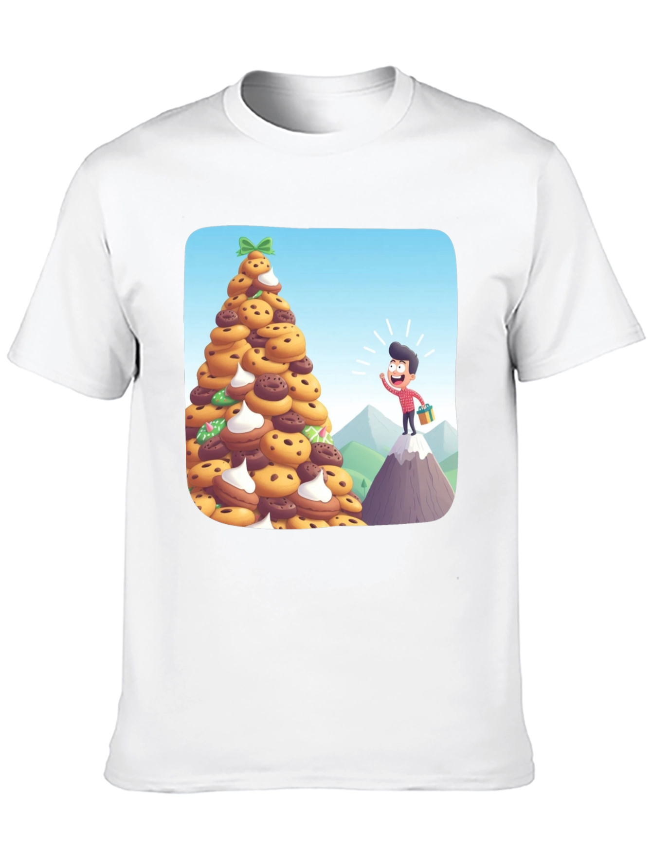Cookie Christmas Tree Graphic Tee
