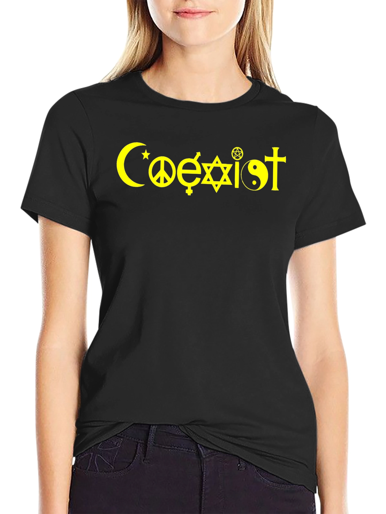 Coexist Graphic T-Shirt - Religious Tolerance Tee