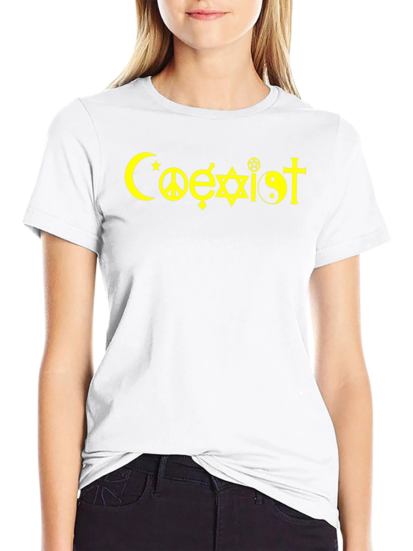 Coexist Graphic T-Shirt - Religious Tolerance Tee