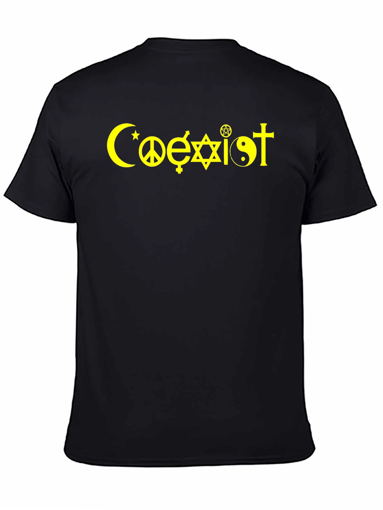 Coexist Graphic T-Shirt - Religious Tolerance Tee
