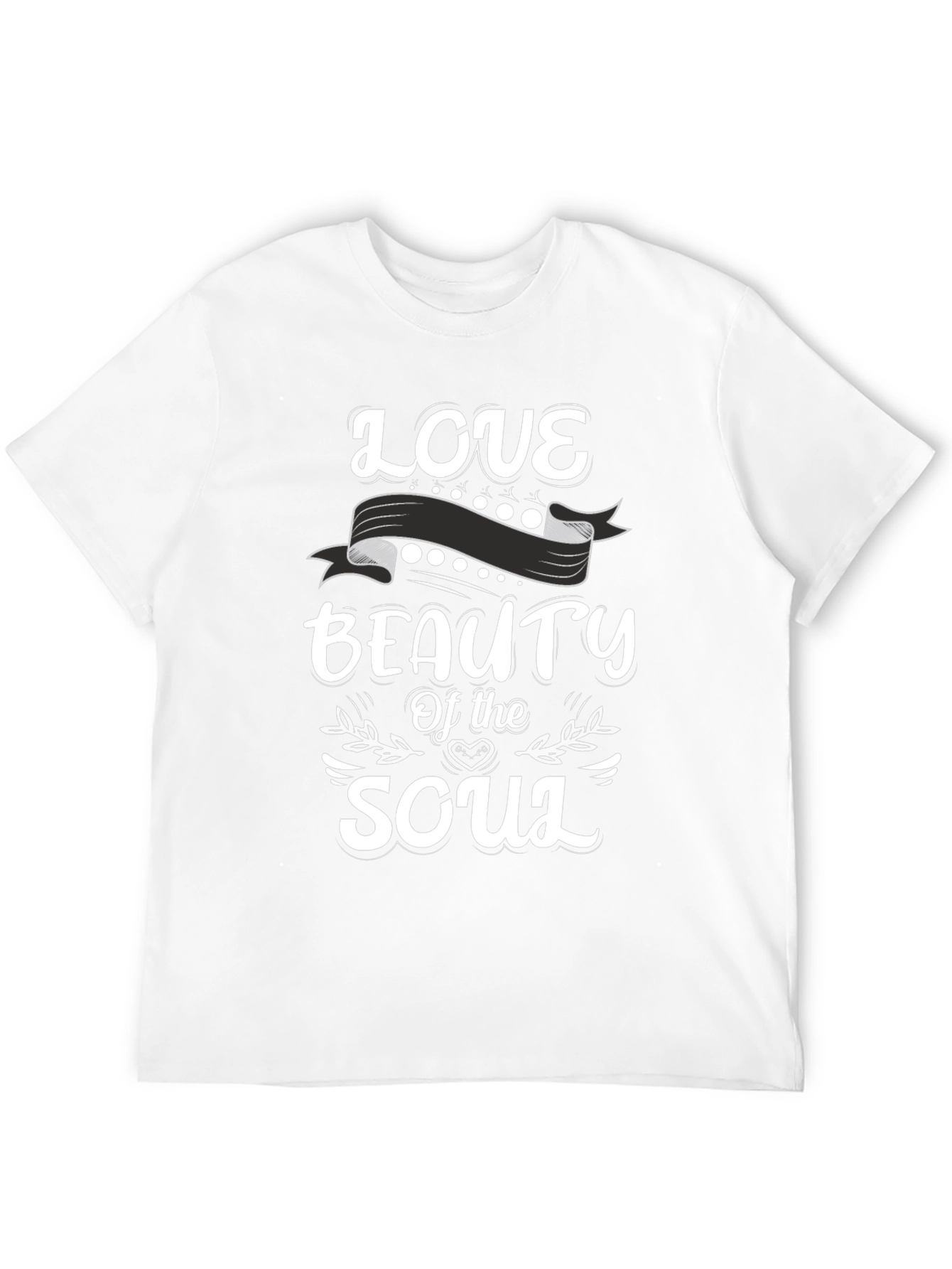 Love Beauty Soul T-Shirt - Stylish Black Tee