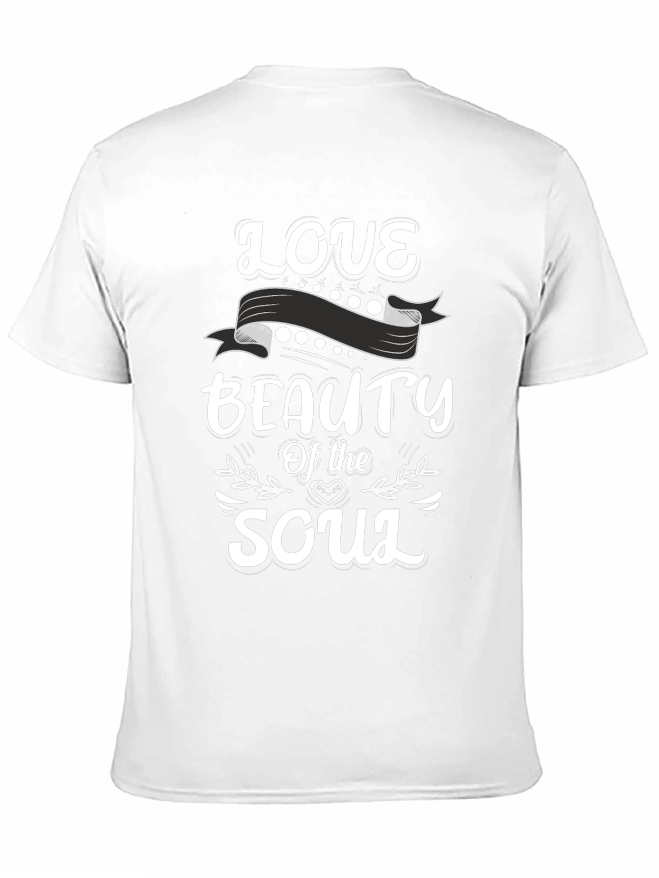 Love Beauty Soul T-Shirt - Stylish Black Tee