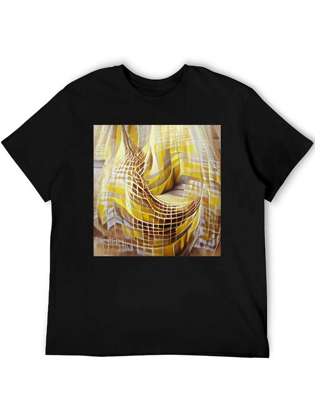 Abstract Banana Graphic Tee