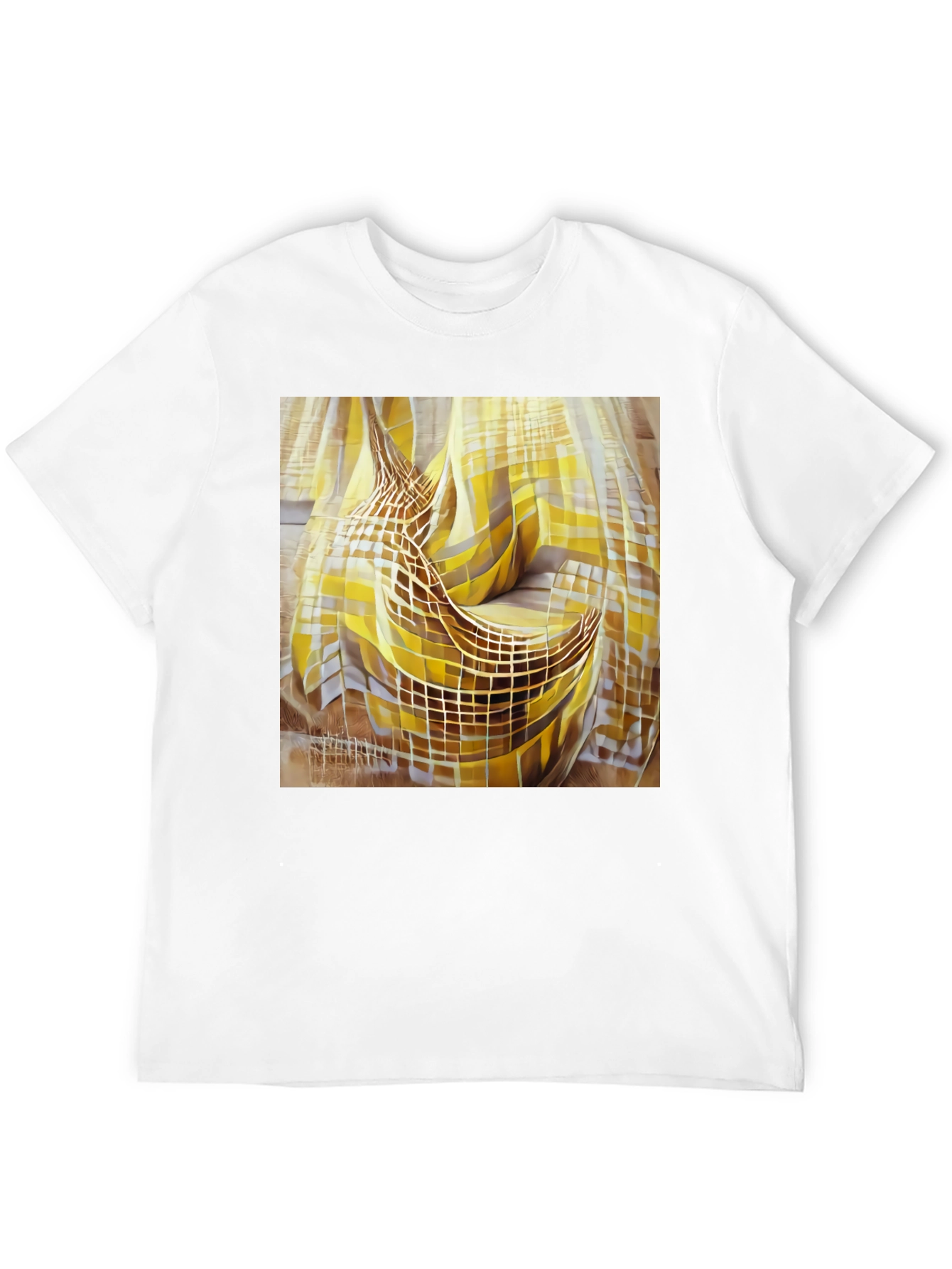 Abstract Banana Graphic Tee