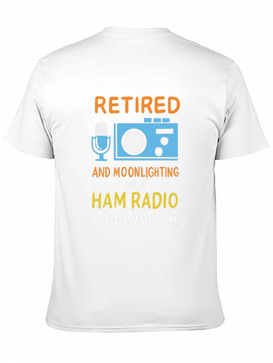 Retired Ham Radio Operator Graphic T-Shirt
