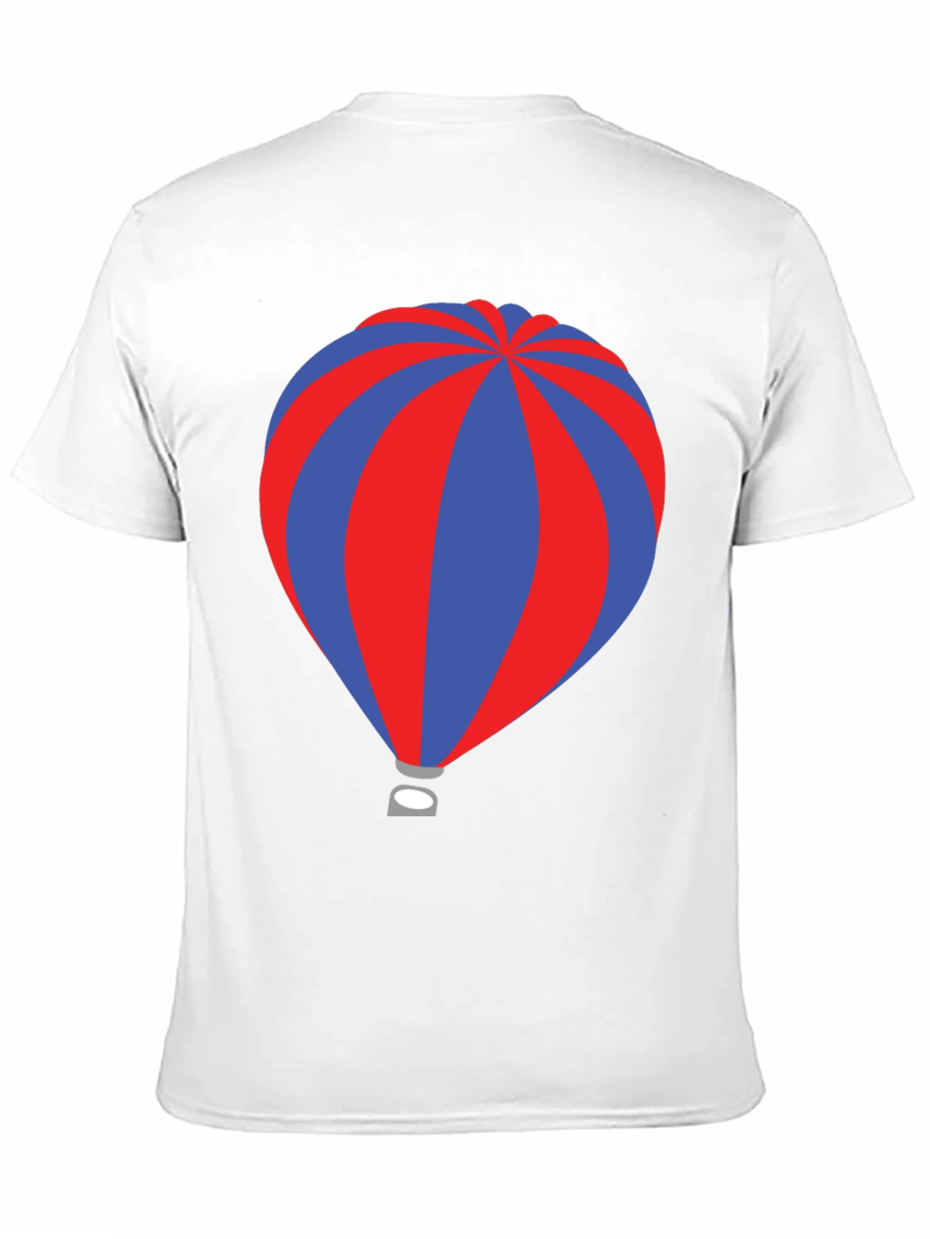 Striped Hot Air Balloon Graphic Tee