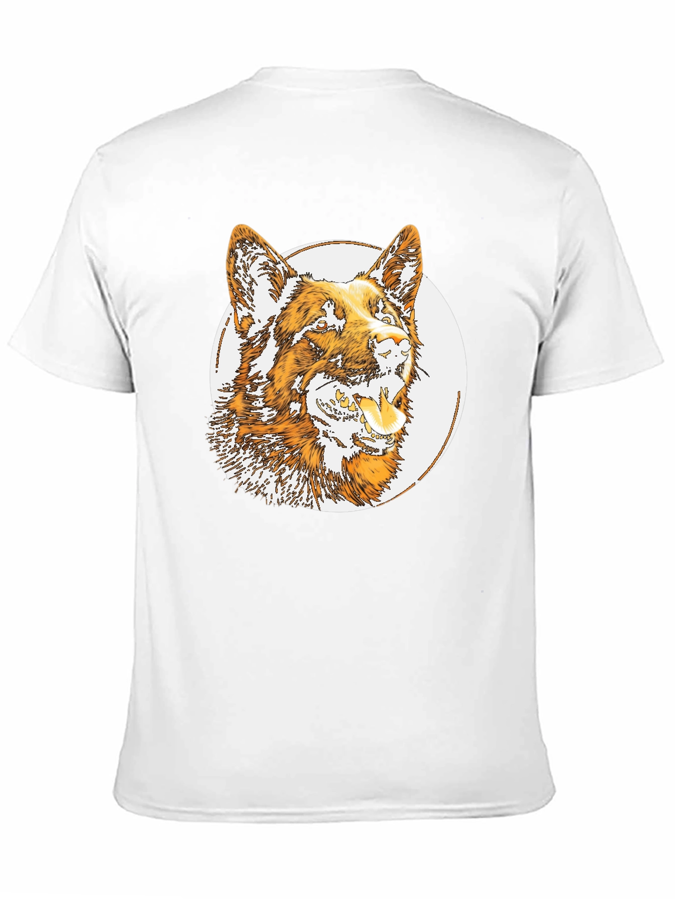 Dog Graphic Tee - Mens Black T-Shirt
