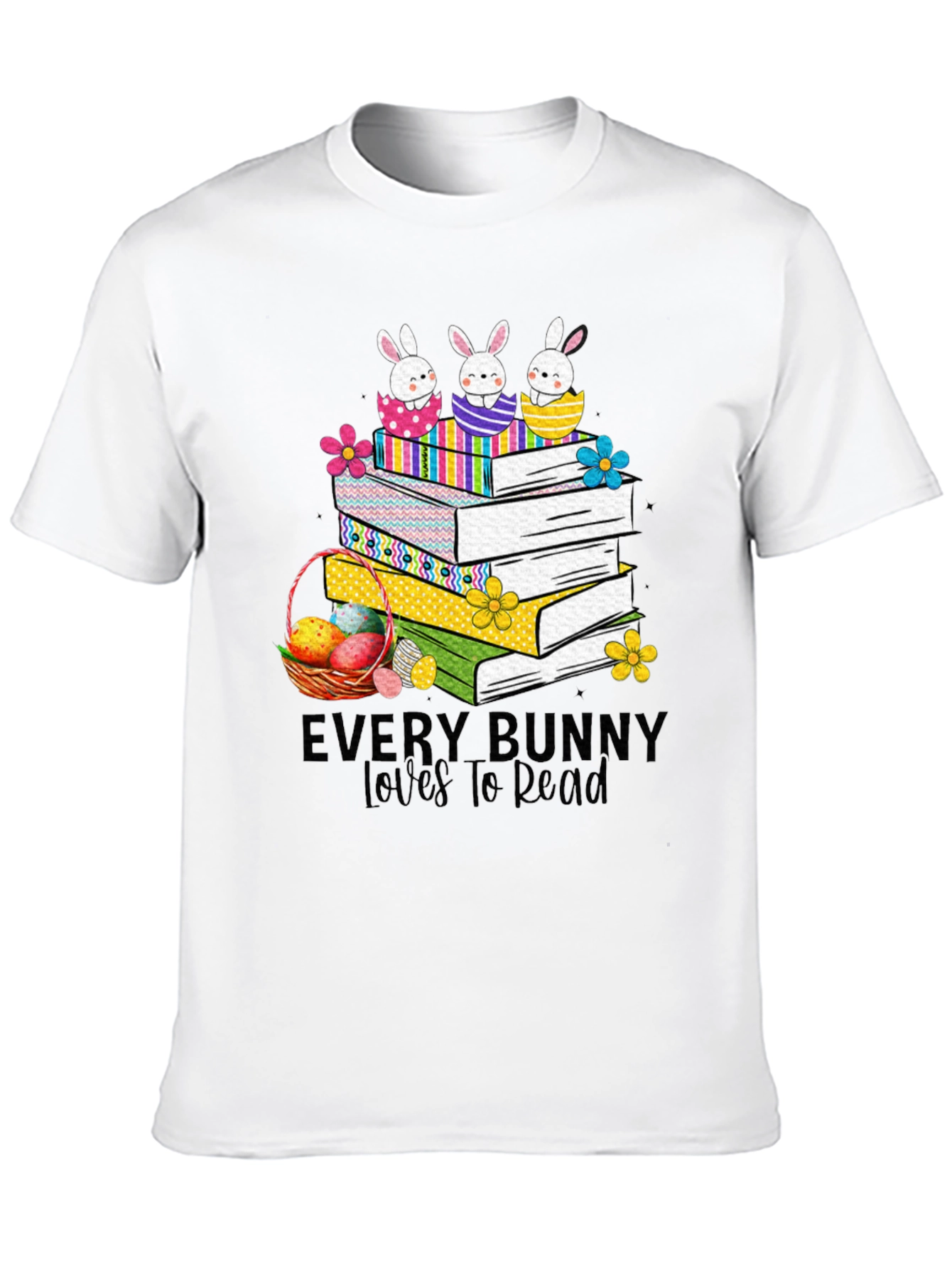 Every Bunny Loves to Read Easter T-Shirt