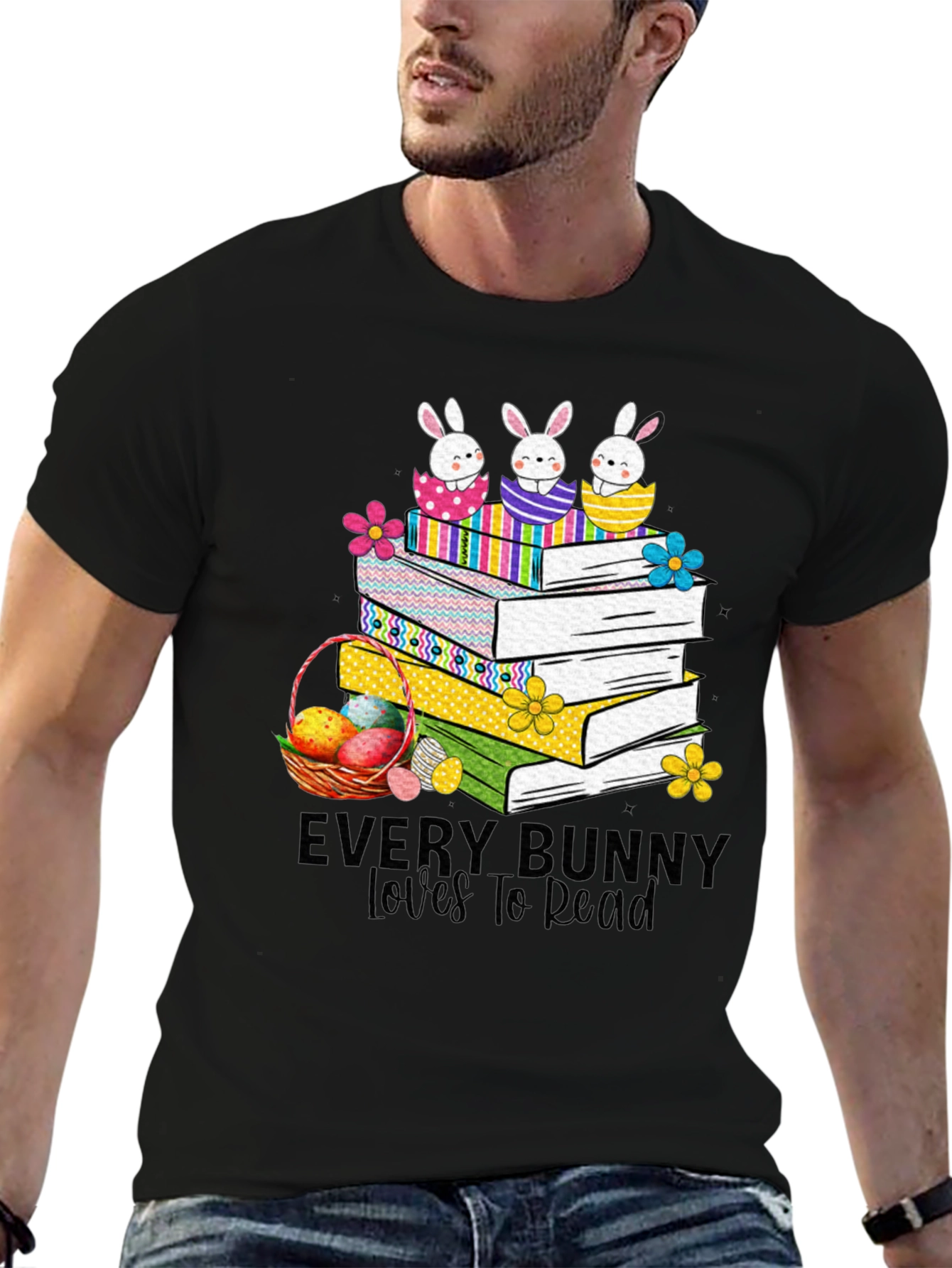 Every Bunny Loves to Read Easter T-Shirt