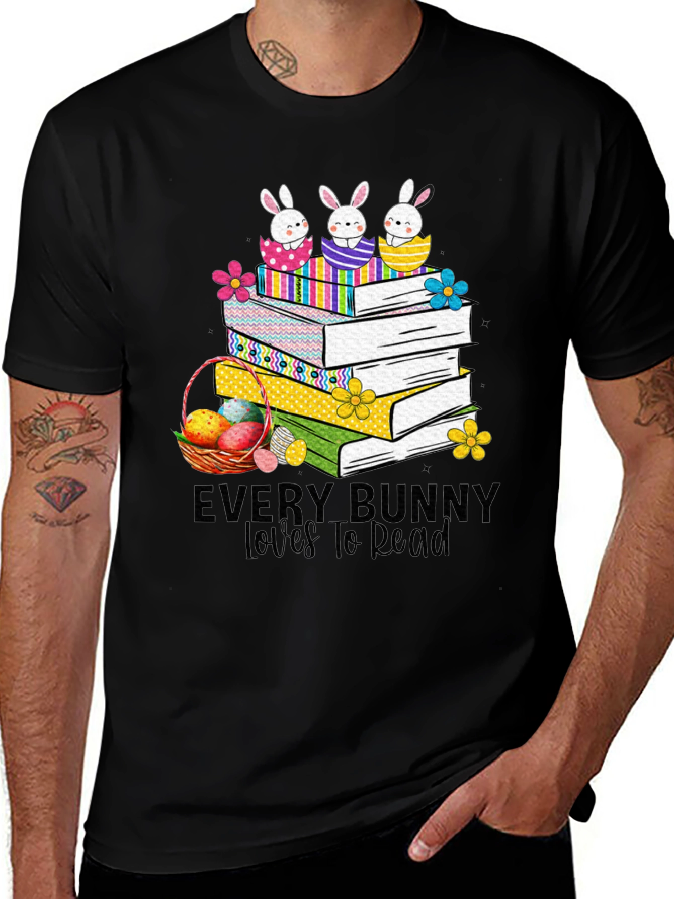 Every Bunny Loves to Read Easter T-Shirt