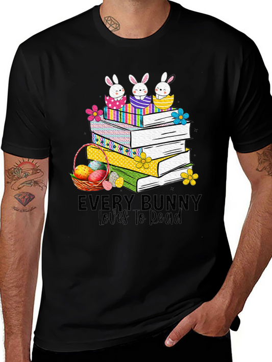 Every Bunny Loves to Read Easter T-Shirt