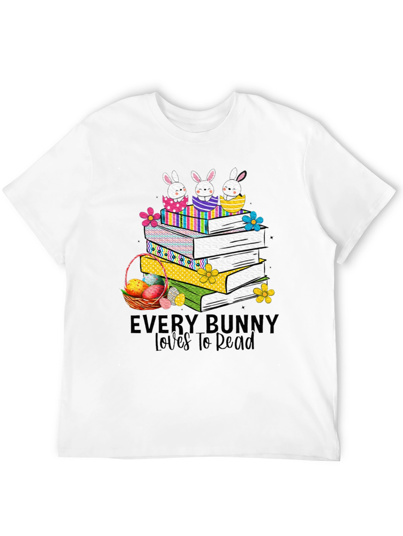 Every Bunny Loves to Read Easter T-Shirt
