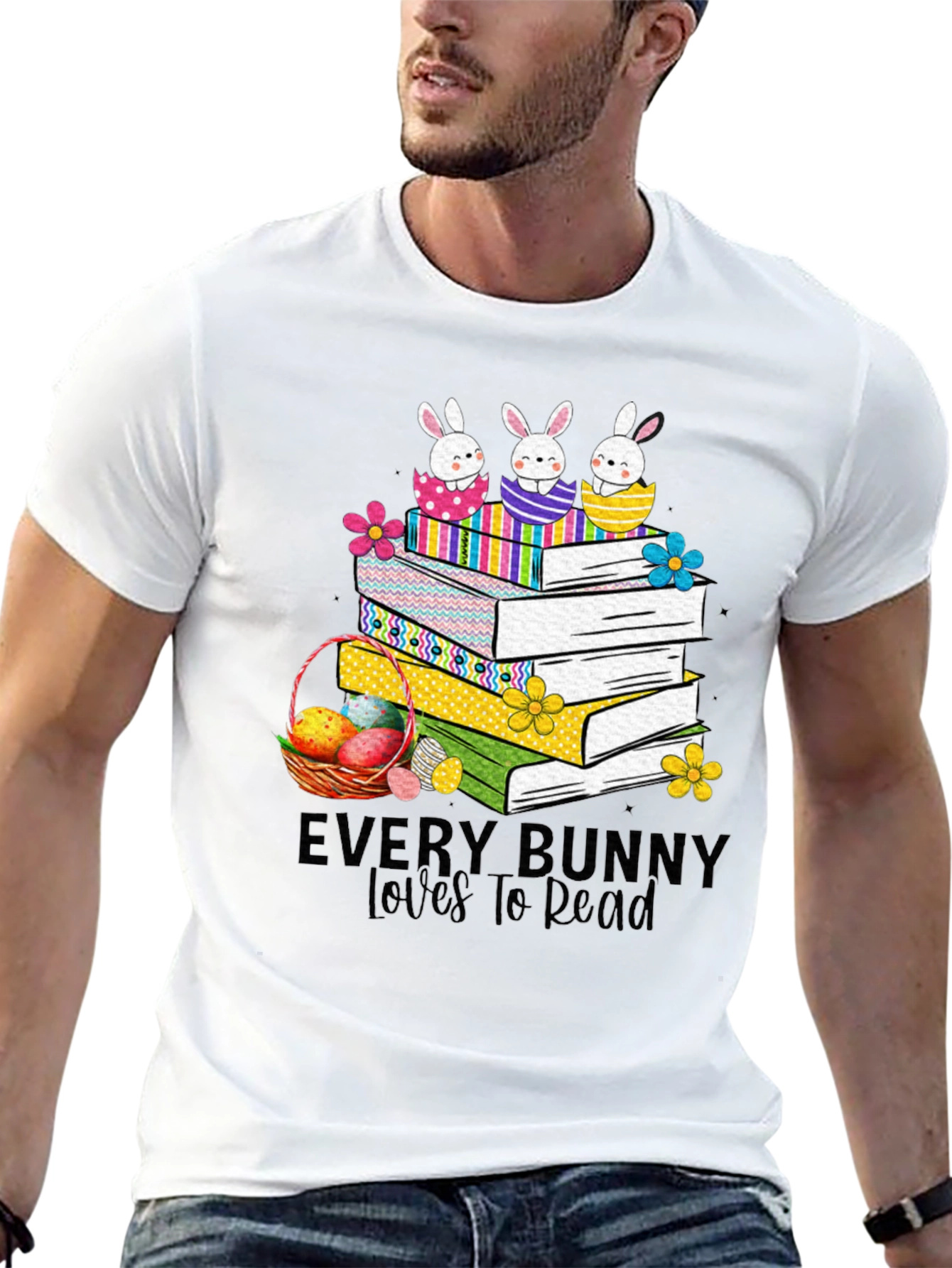 Every Bunny Loves to Read Easter T-Shirt