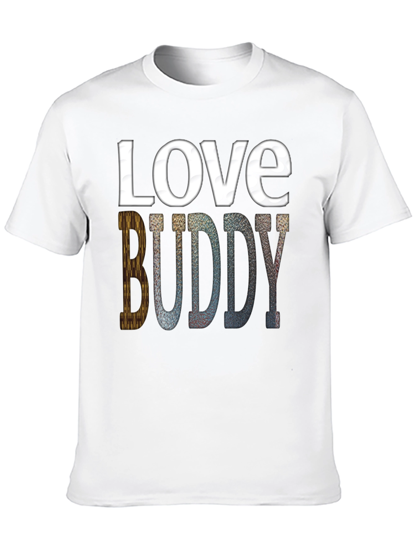 Love Buddy Graphic Print Tee