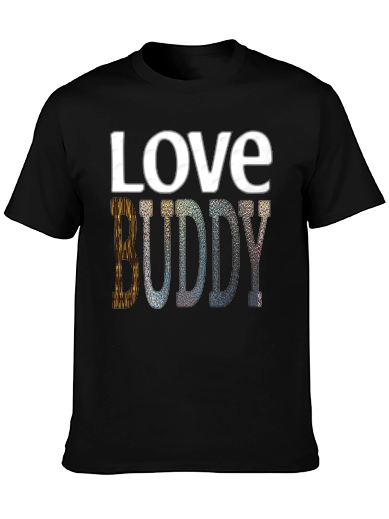 Love Buddy Graphic Print Tee