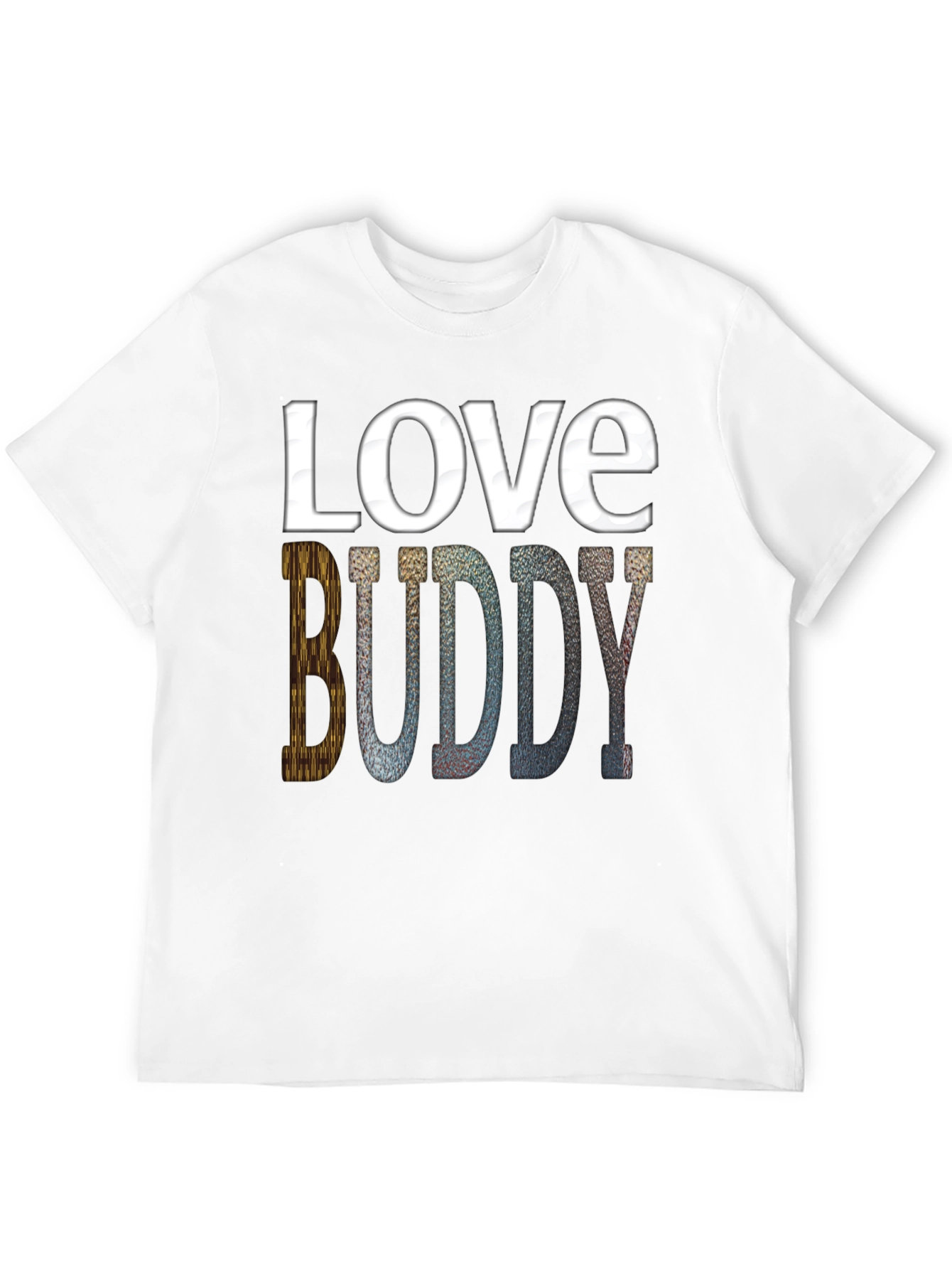 Love Buddy Graphic Print Tee