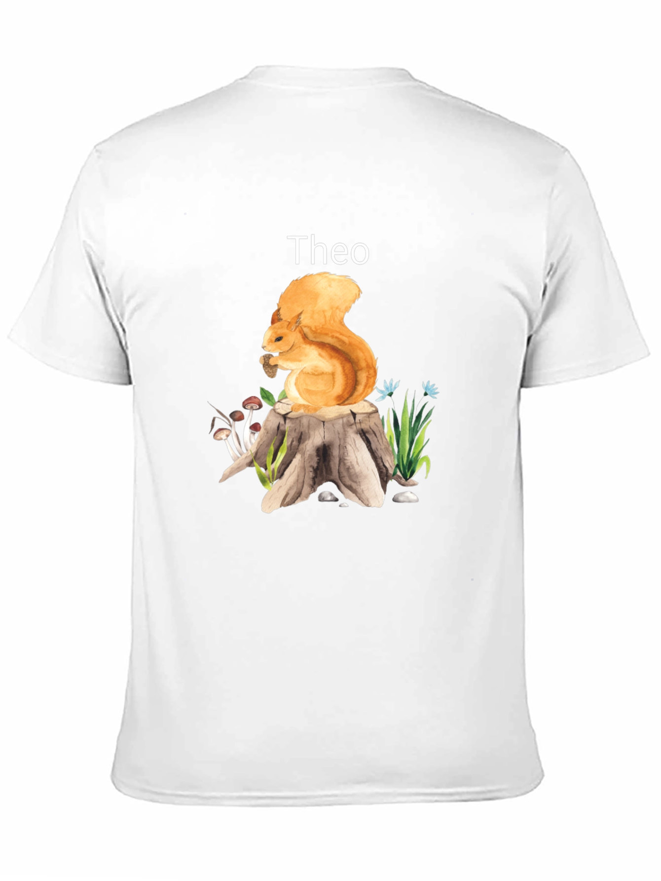 Theo Squirrel Tee - Nature Inspired Gift