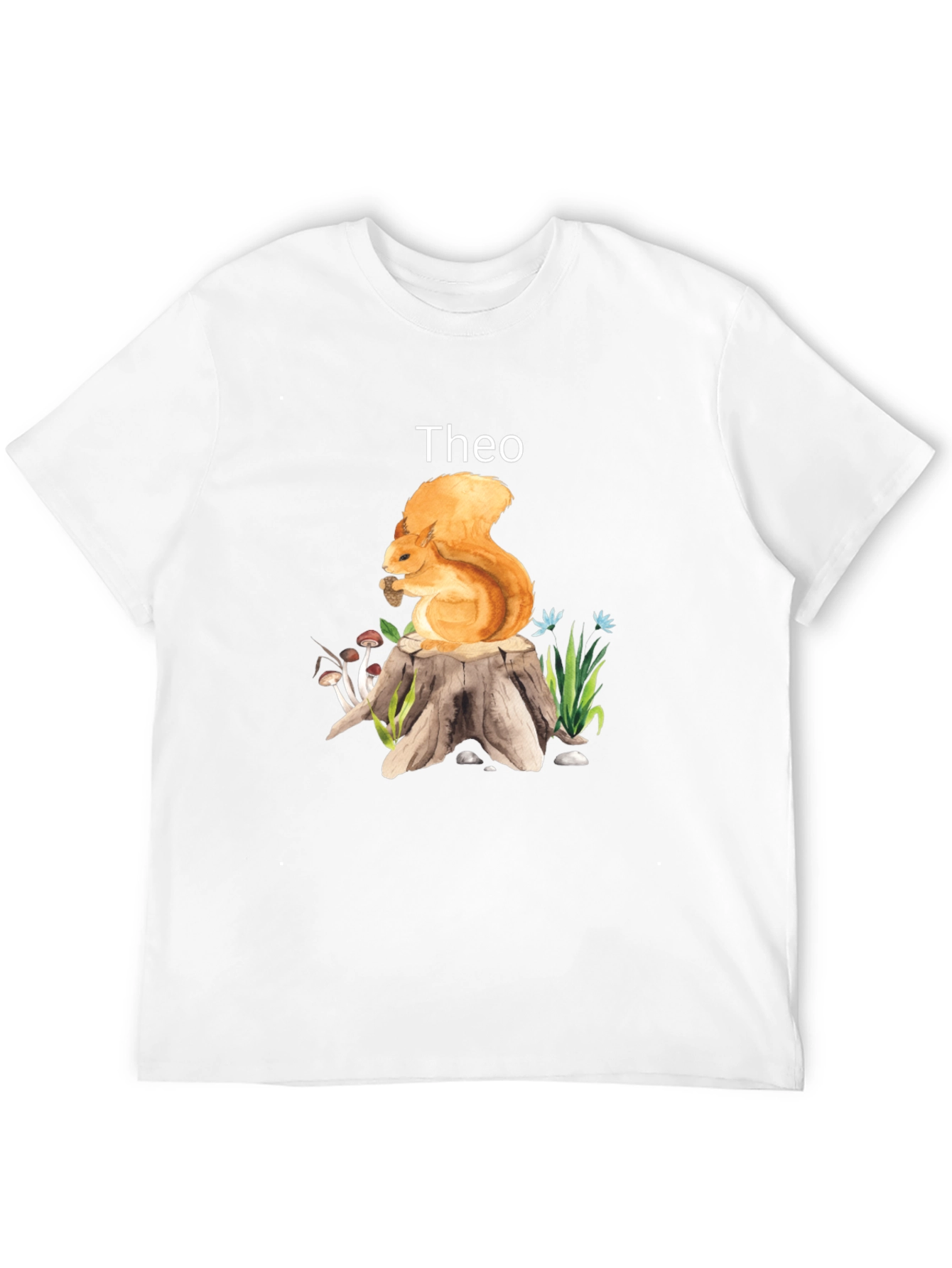 Theo Squirrel Tee - Nature Inspired Gift