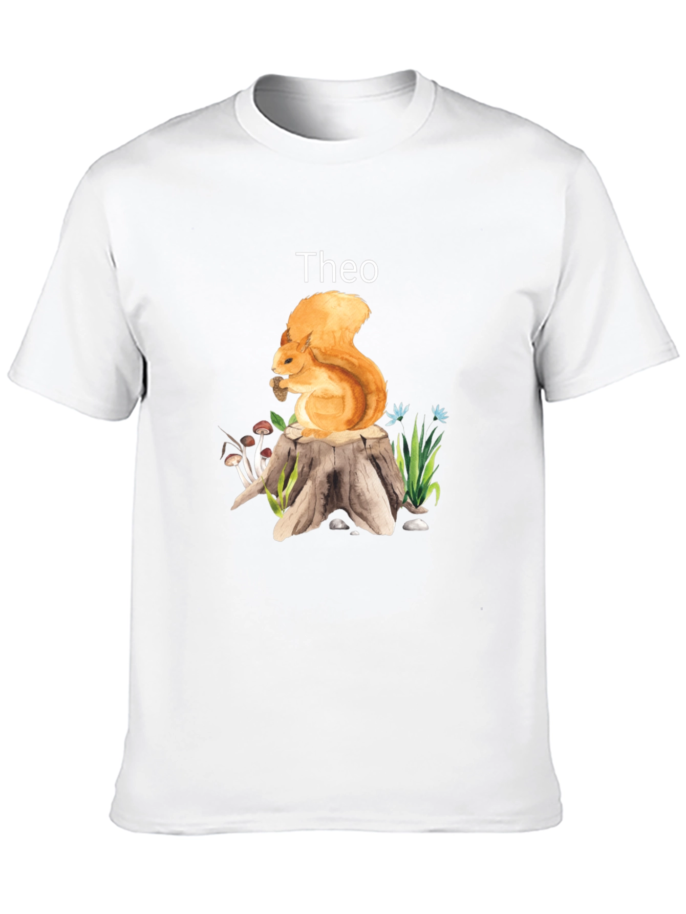 Theo Squirrel Tee - Nature Inspired Gift