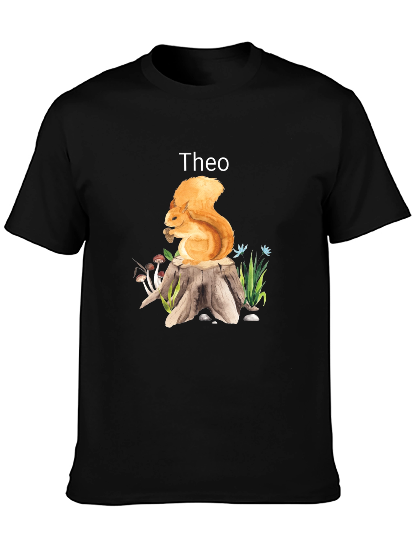Theo Squirrel Tee - Nature Inspired Gift