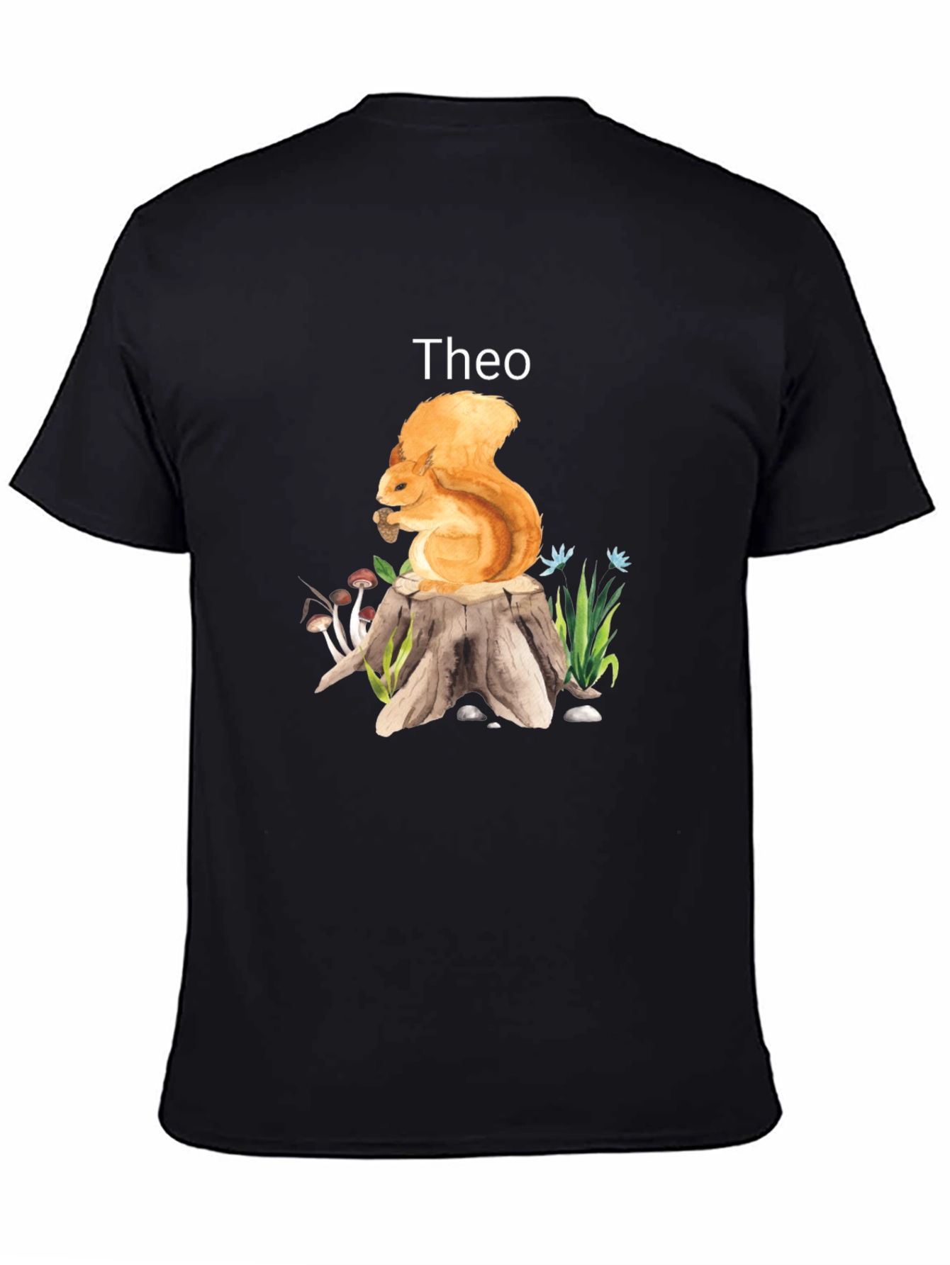 Theo Squirrel Tee - Nature Inspired Gift