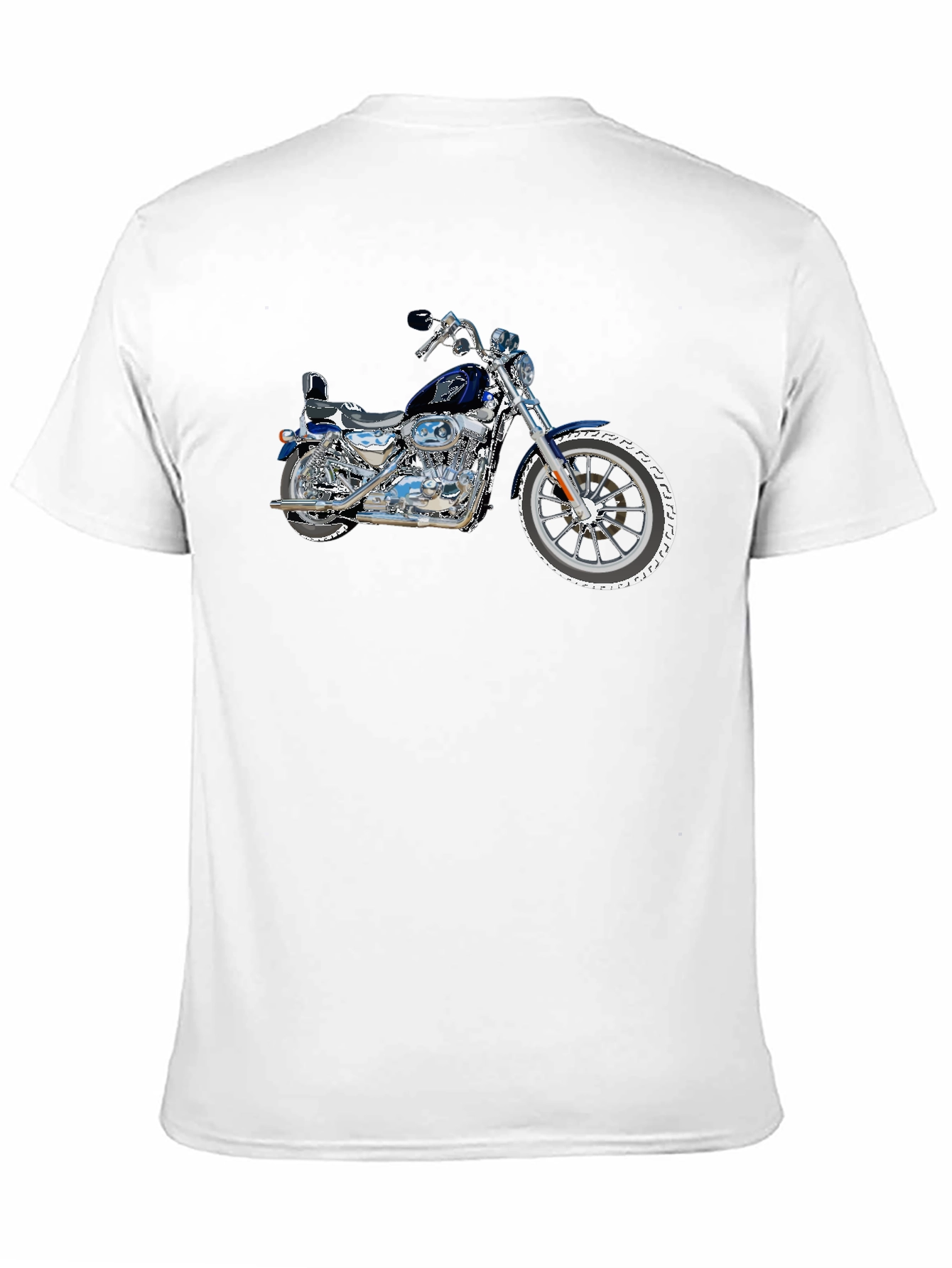 Motorcycle T-Shirt -  Classic Bike Design