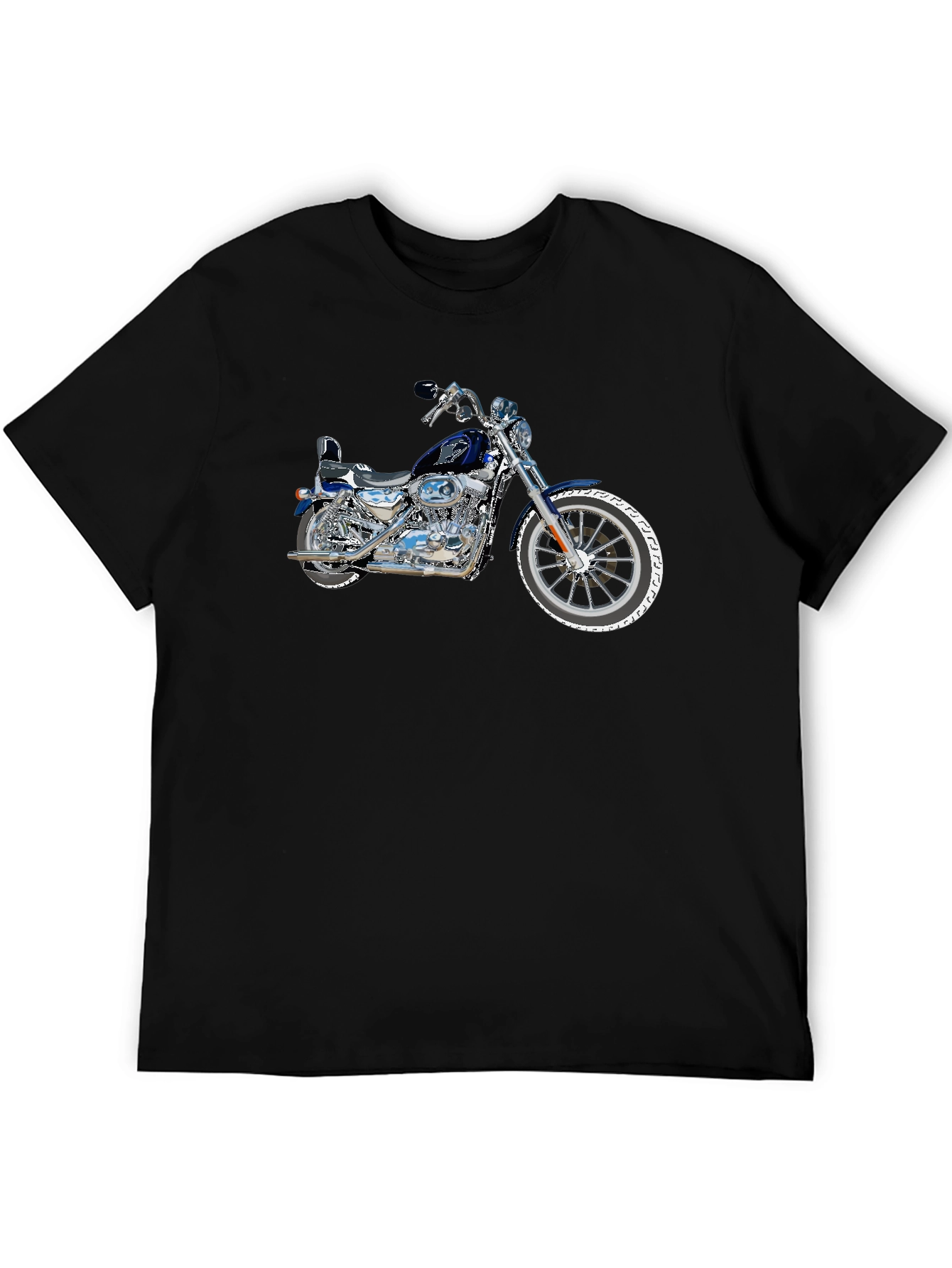 Motorcycle T-Shirt -  Classic Bike Design