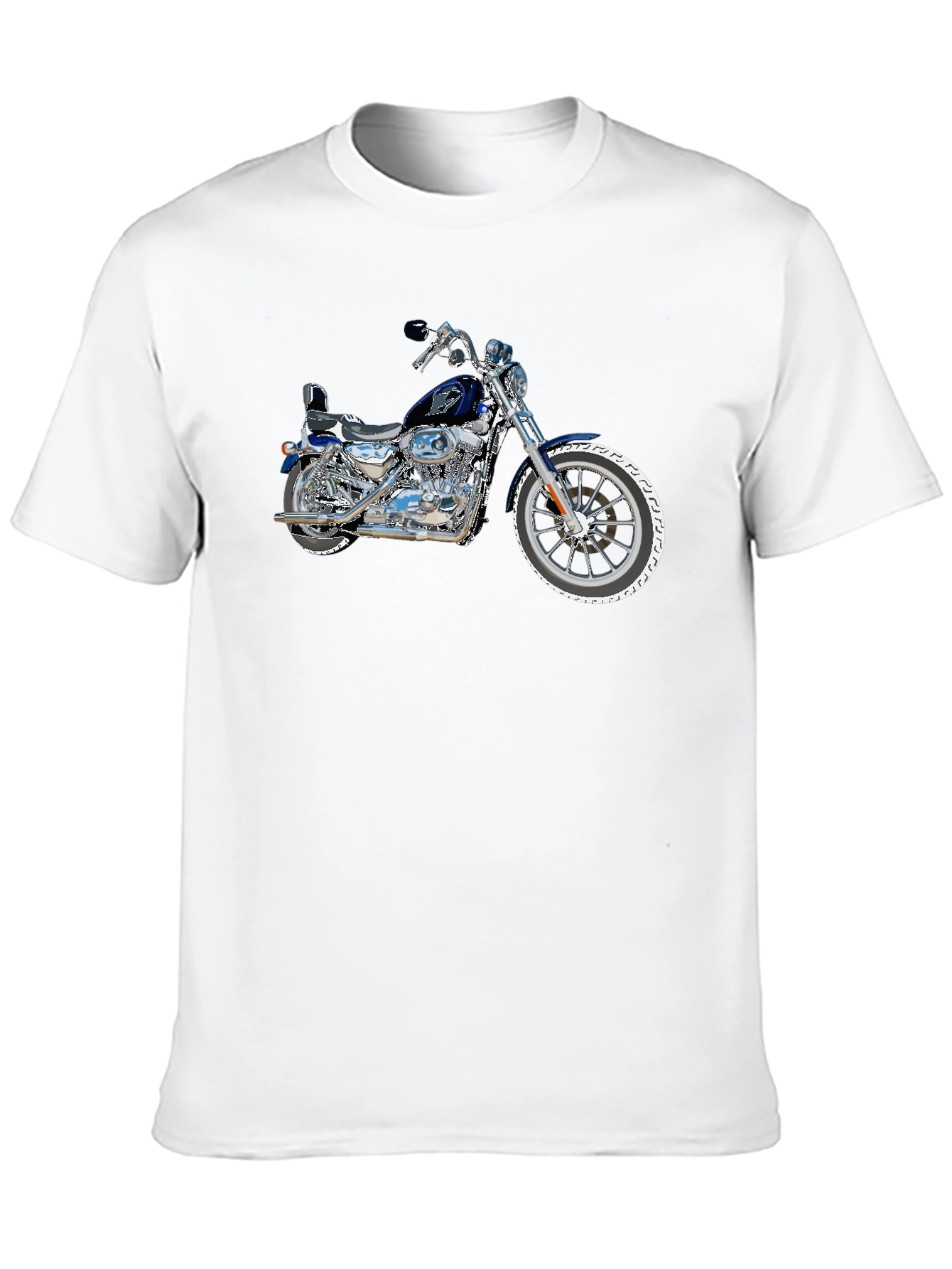 Motorcycle T-Shirt -  Classic Bike Design