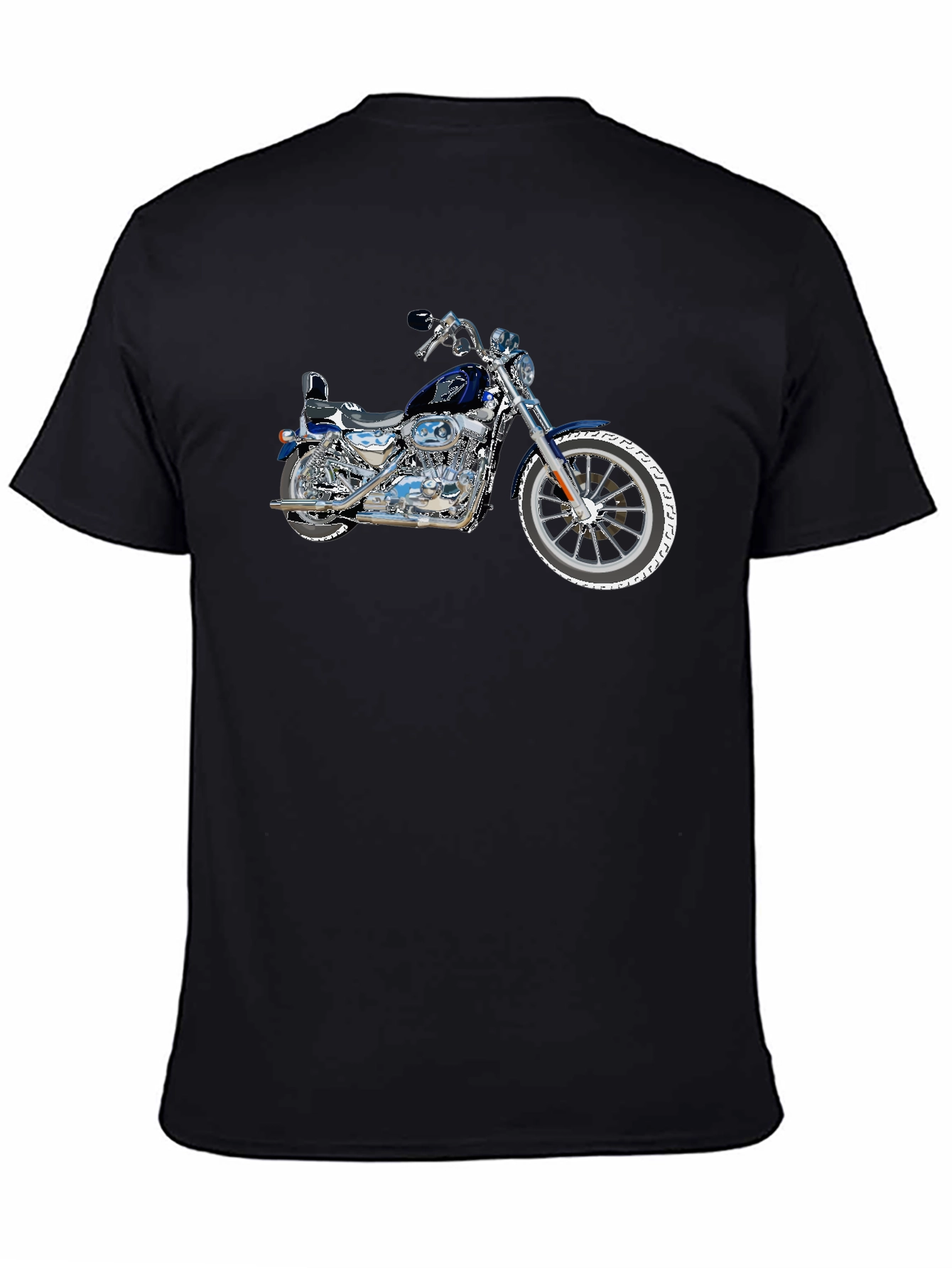 Motorcycle T-Shirt -  Classic Bike Design