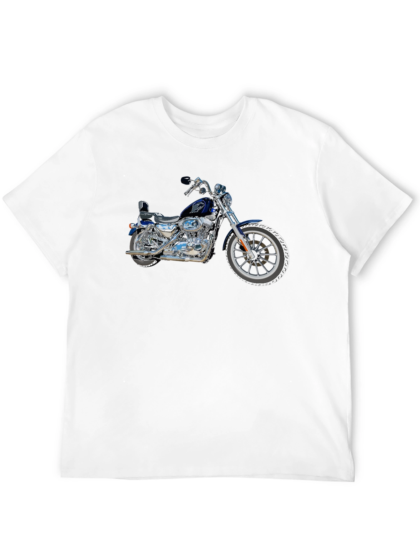 Motorcycle T-Shirt -  Classic Bike Design