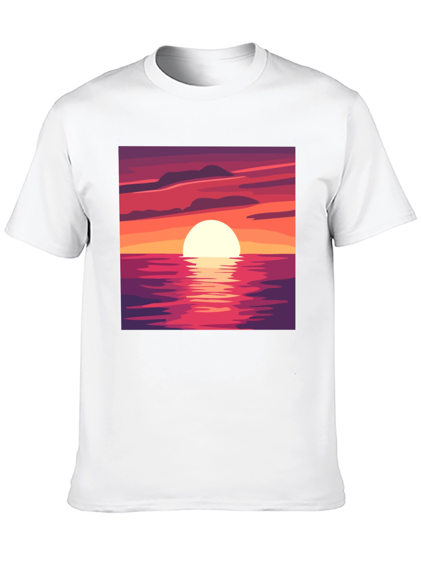 Sunset Graphic T-Shirt - Relaxed Fit