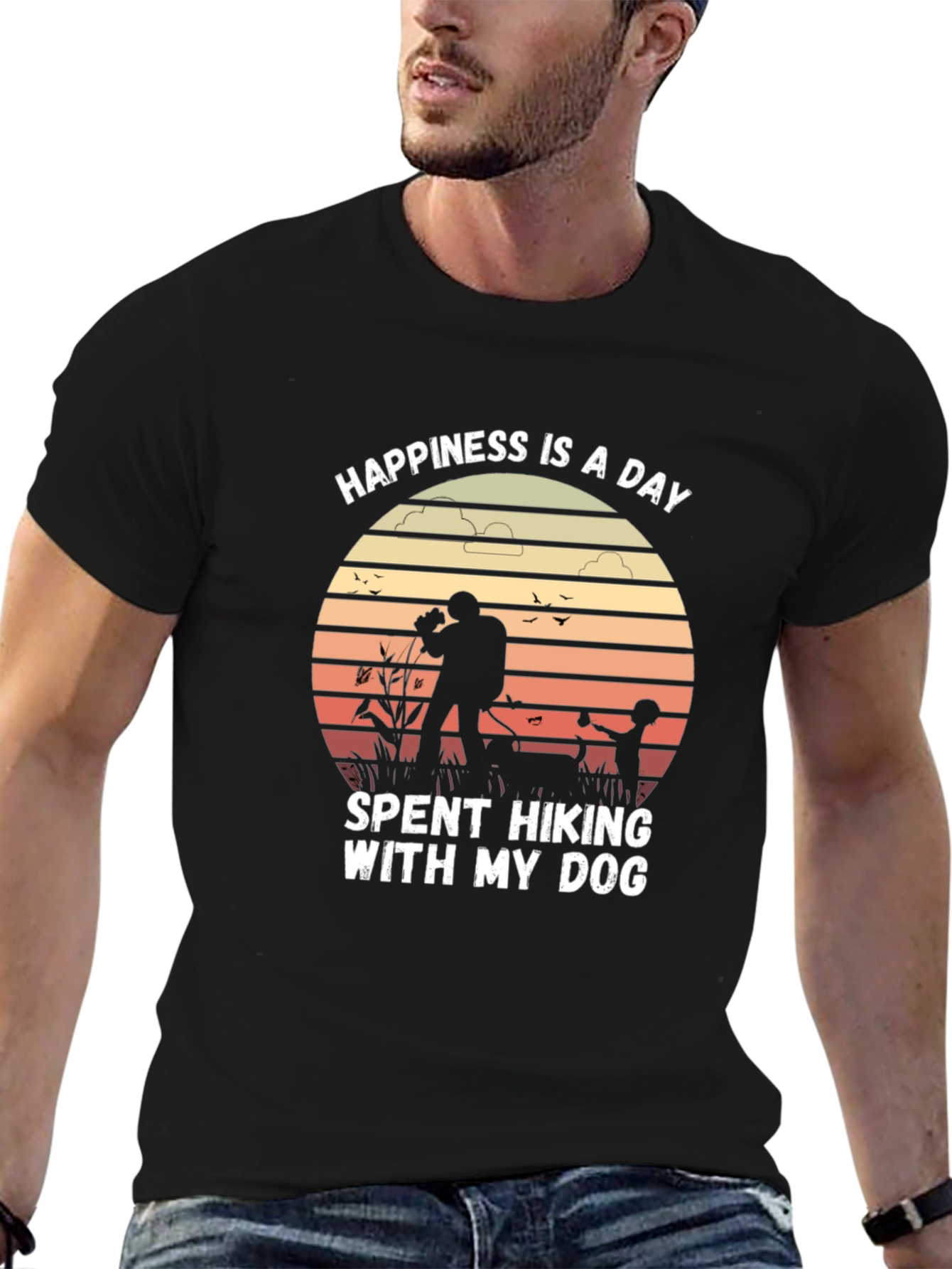 Hiking with Dog T-Shirt