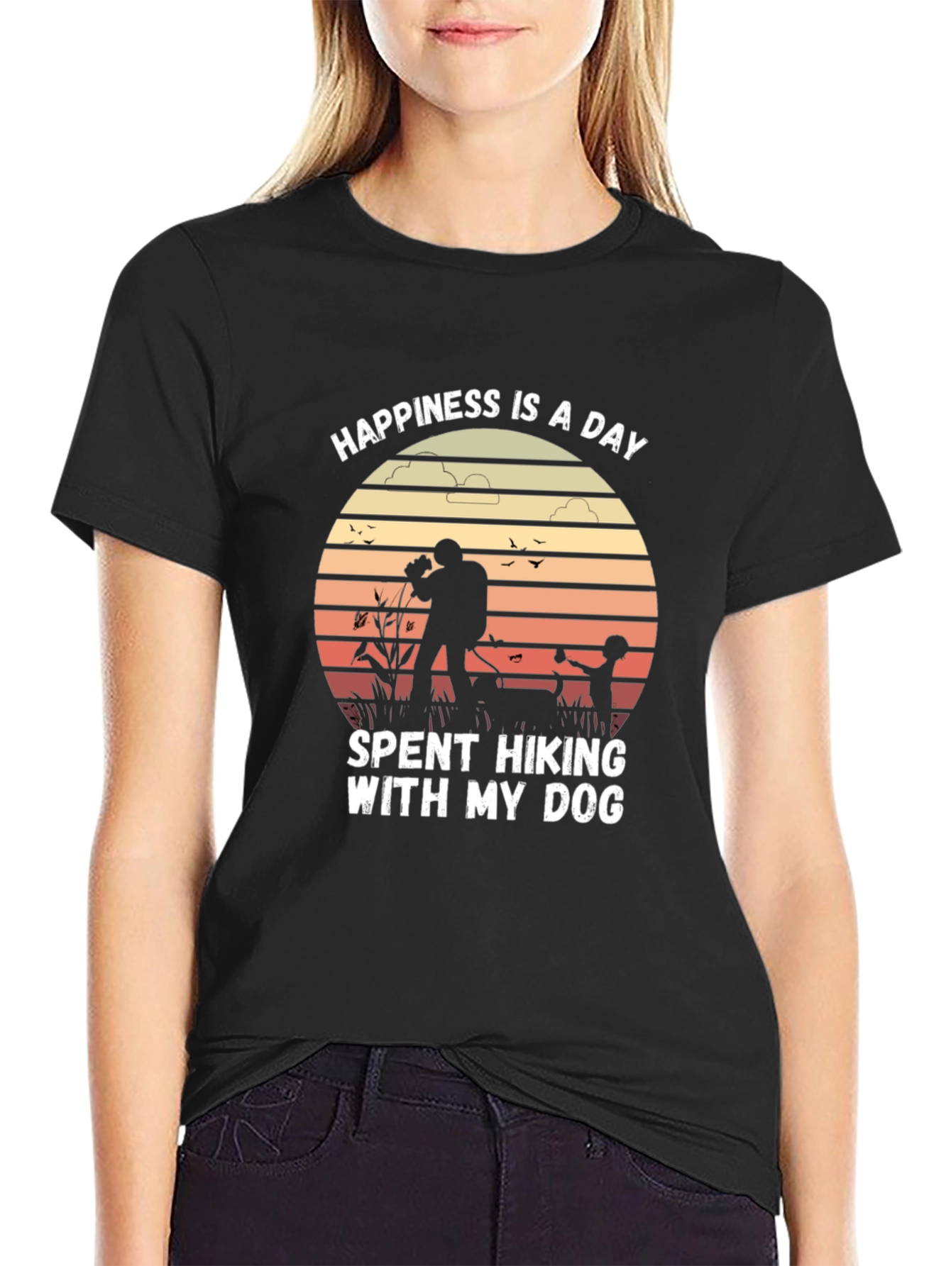 Hiking with Dog T-Shirt