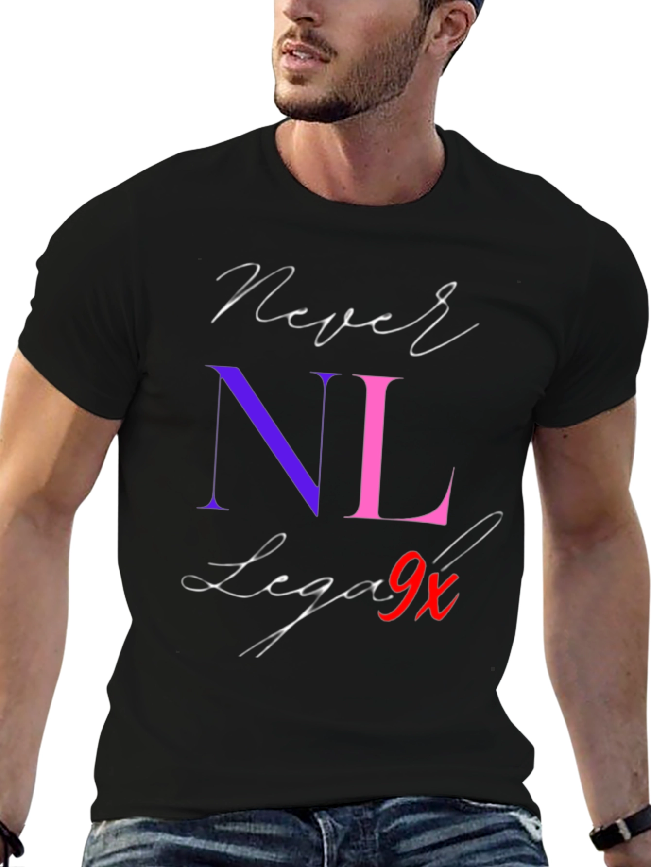 Never NL Lega9x Graphic Tee