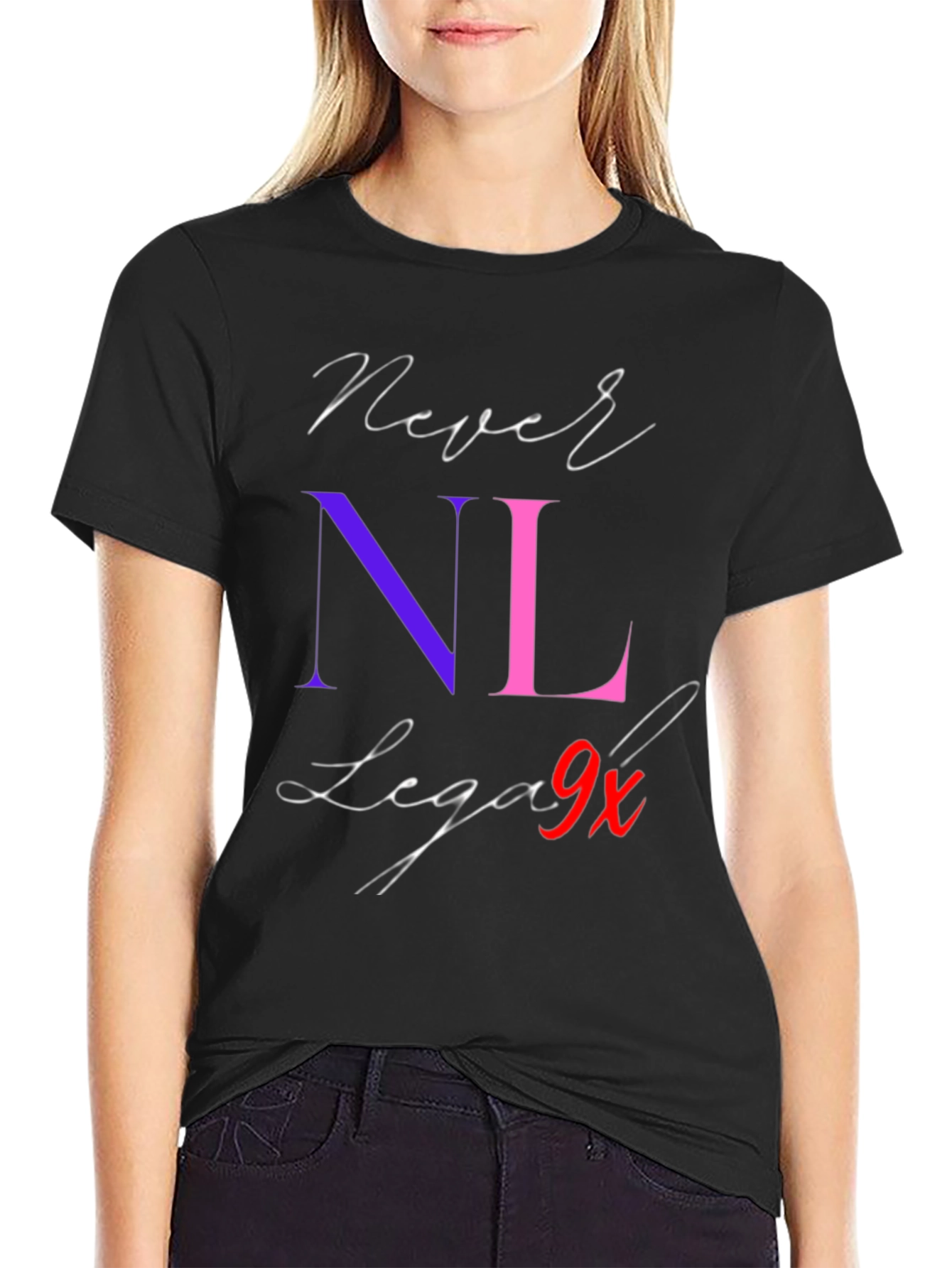 Never NL Lega9x Graphic Tee