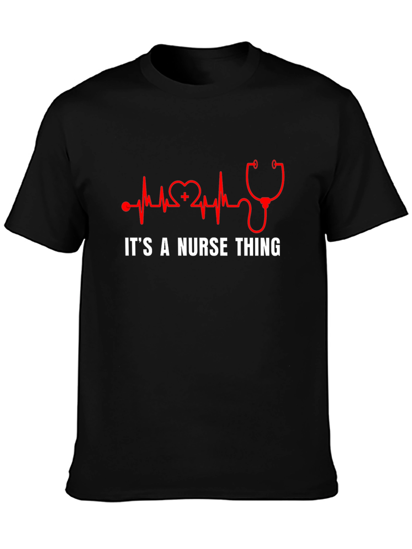 Its A Nurse Thing Black T-Shirt