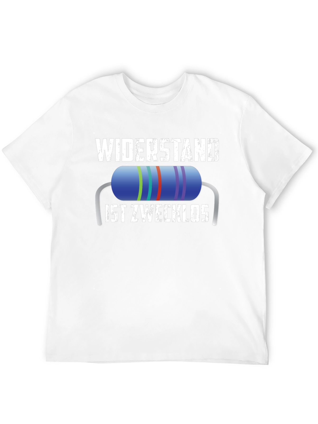 Widerstand Ist Zwecklos T-Shirt - Funny German Resistance Tee