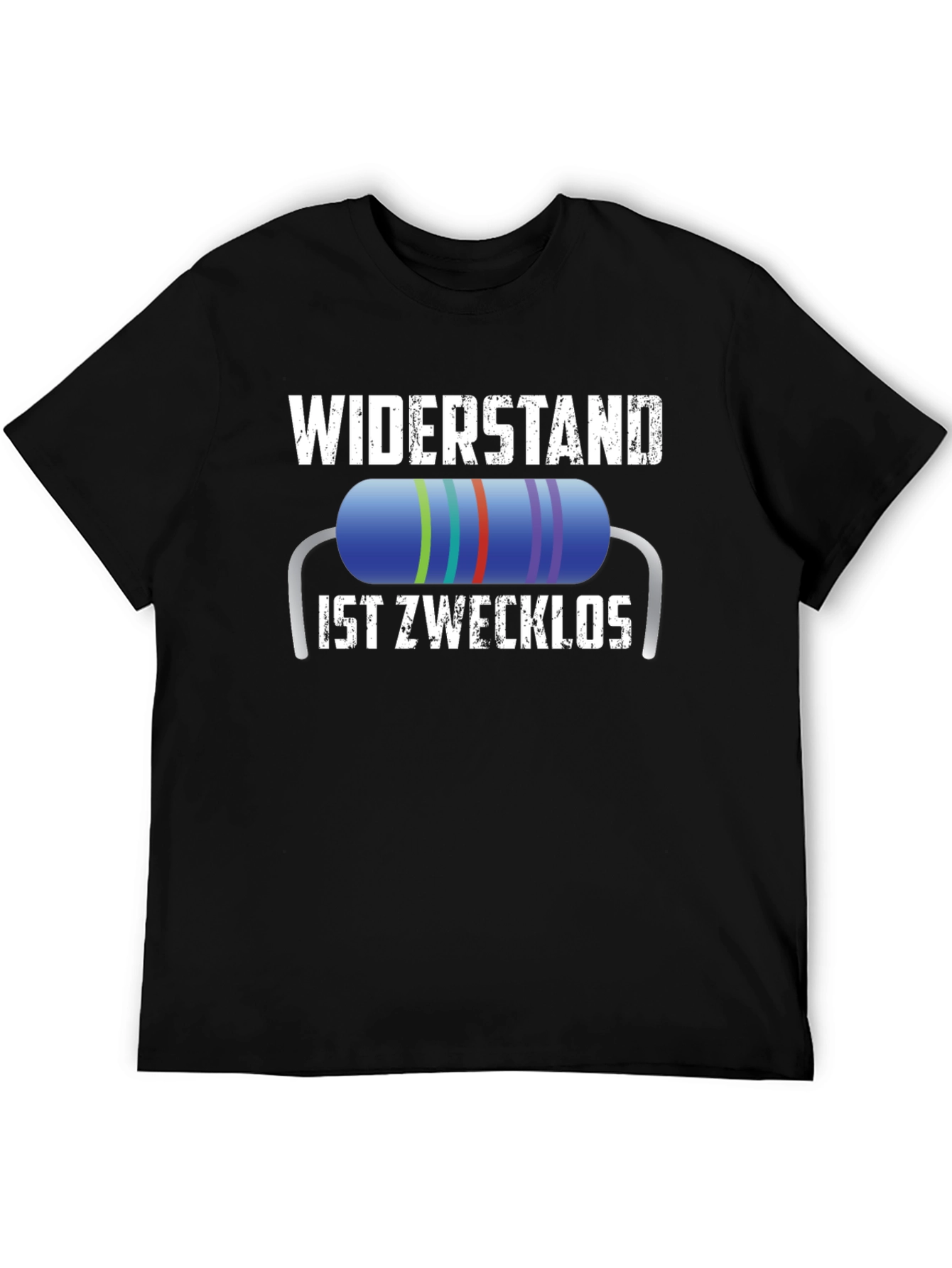 Widerstand Ist Zwecklos T-Shirt - Funny German Resistance Tee